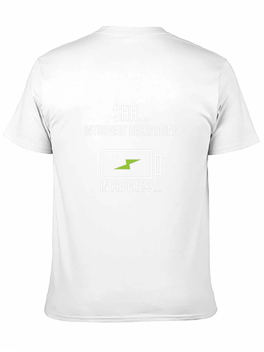 Introvert Recharging Funny Graphic T-Shirt