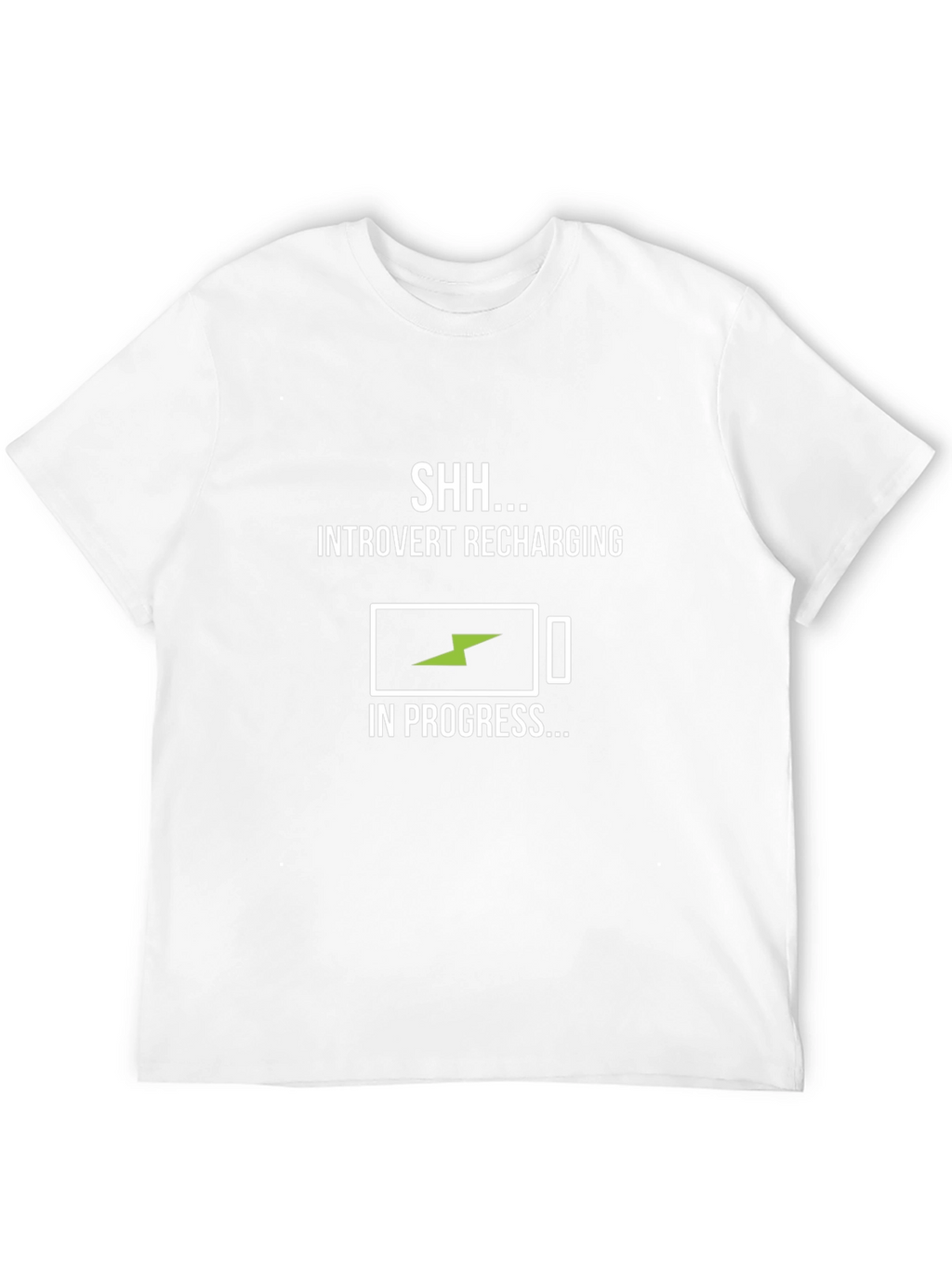 Introvert Recharging Funny Graphic T-Shirt