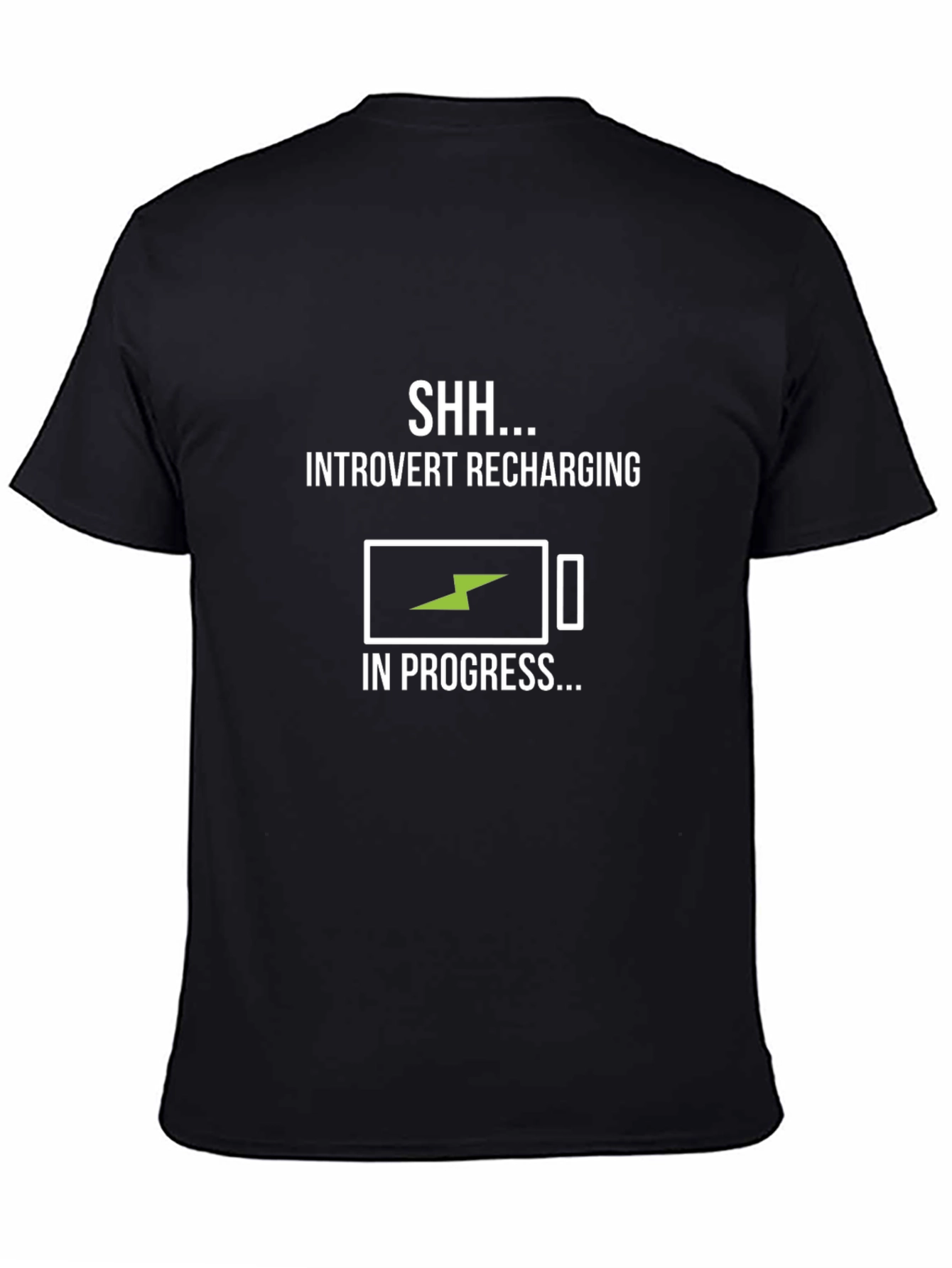 Introvert Recharging Funny Graphic T-Shirt