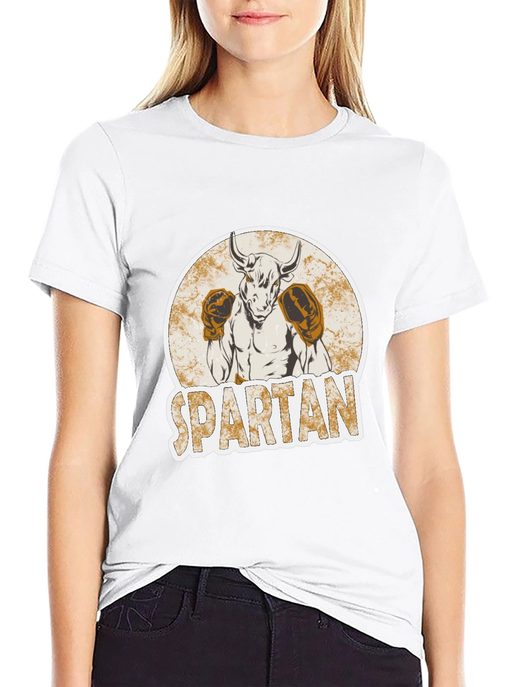 Spartan Bull Boxing T-Shirt