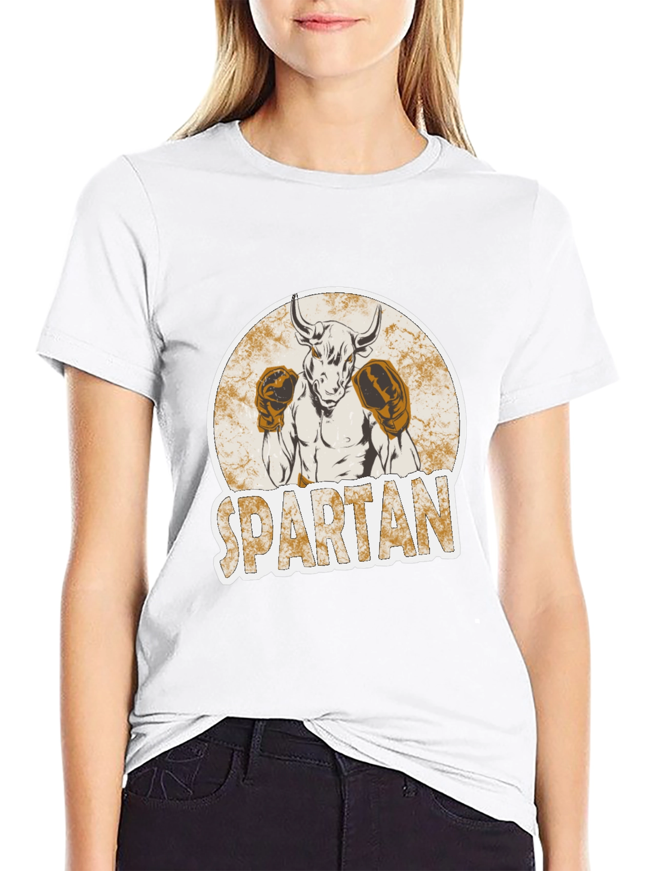 Spartan Bull Boxing T-Shirt