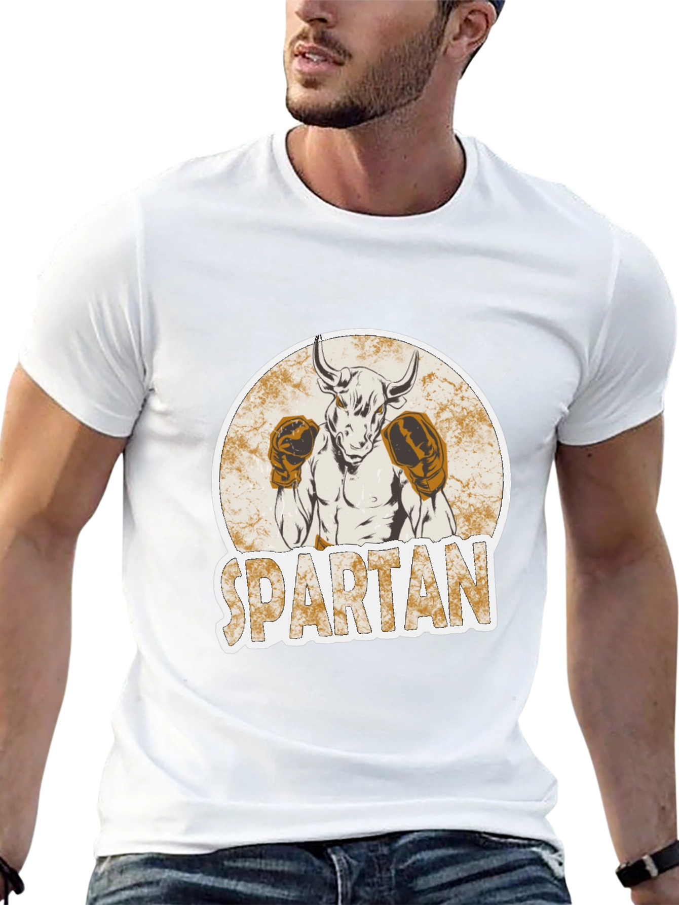 Spartan Bull Boxing T-Shirt