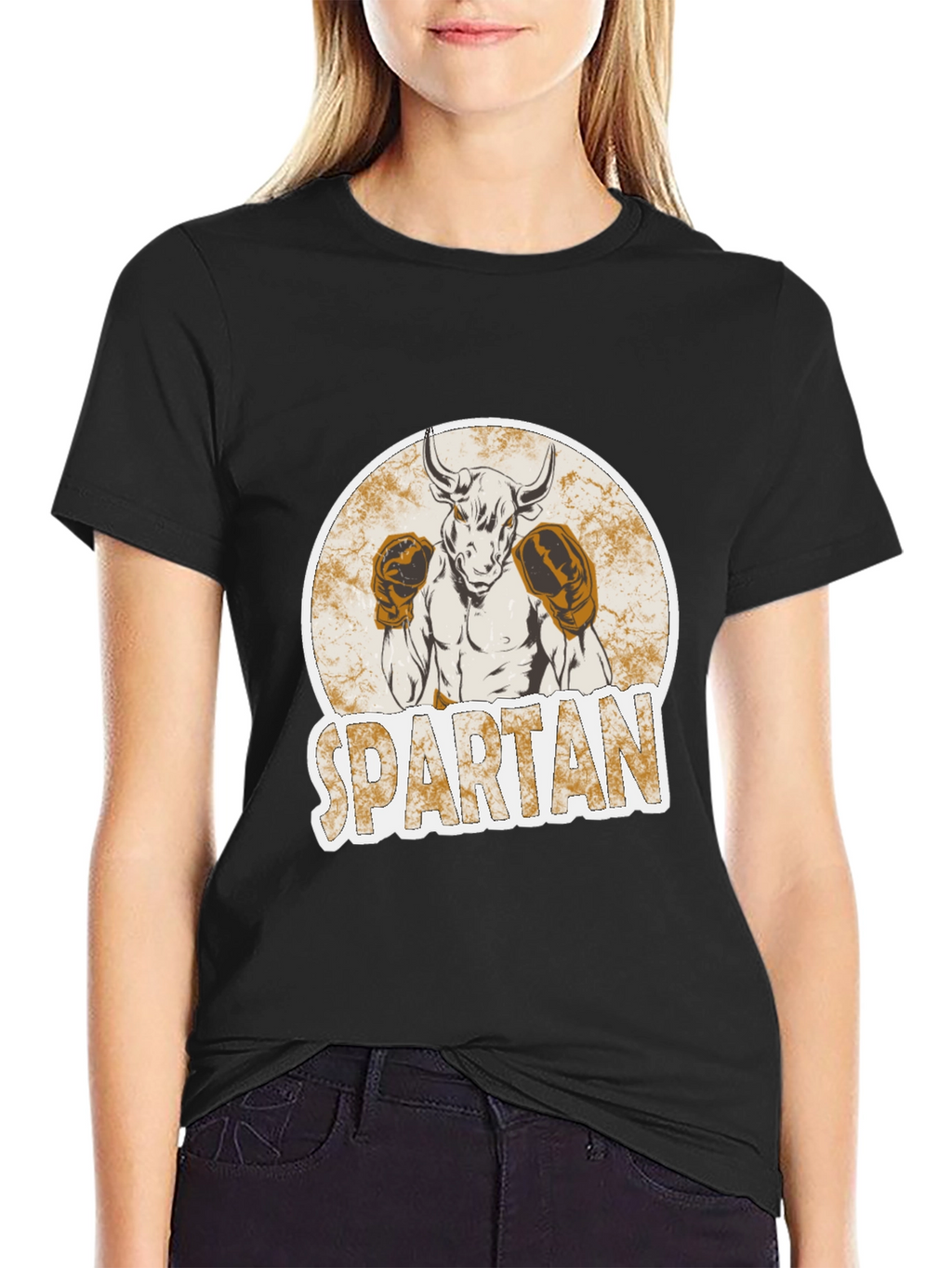 Spartan Bull Boxing T-Shirt
