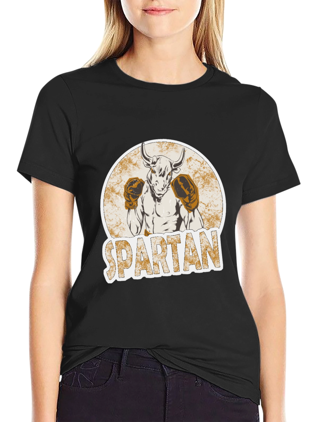 Spartan Bull Boxing T-Shirt