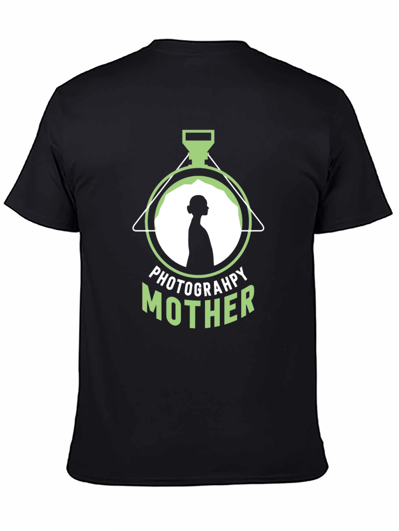 Photography Mother T-Shirt - Black