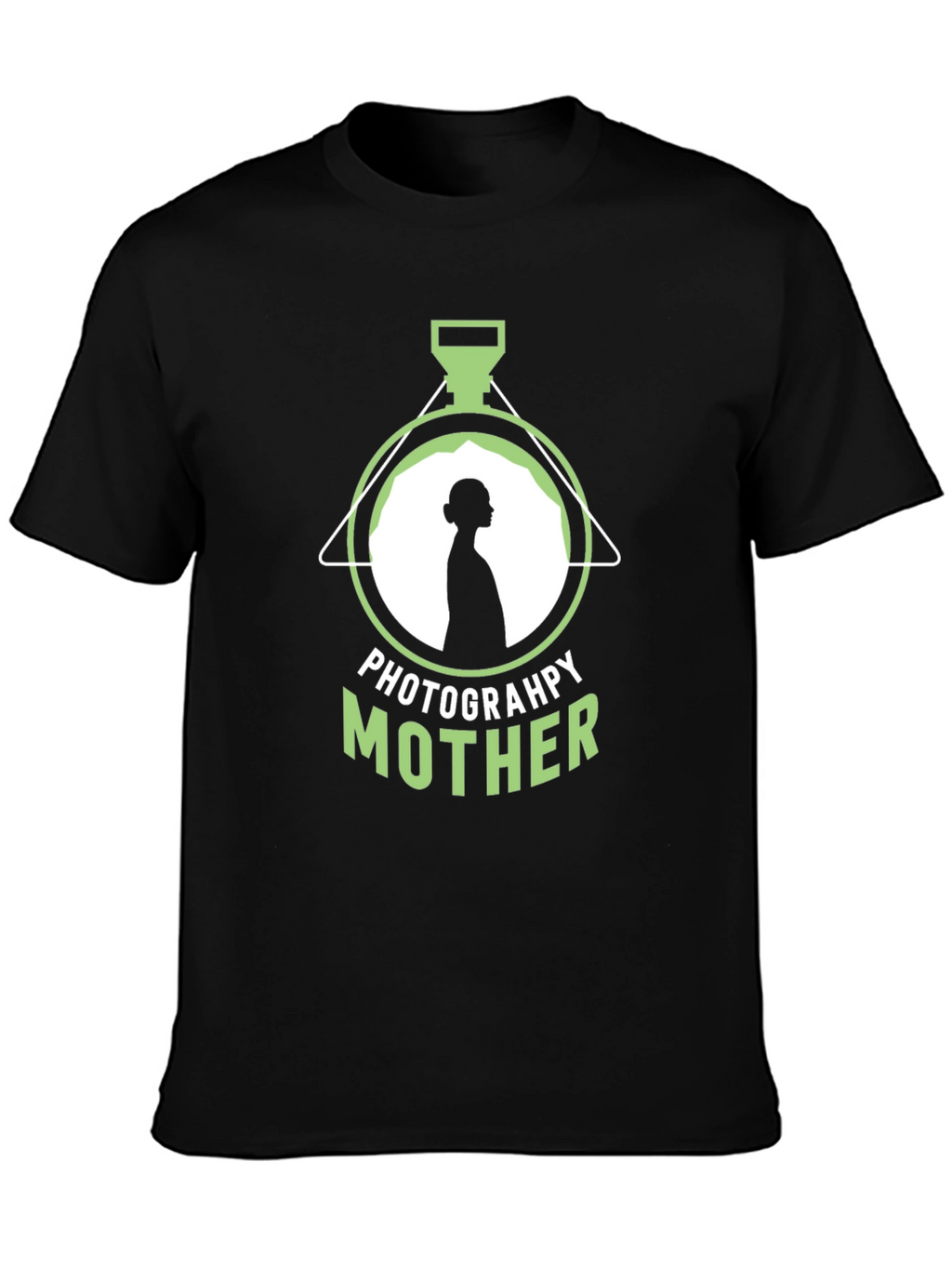 Photography Mother T-Shirt - Black