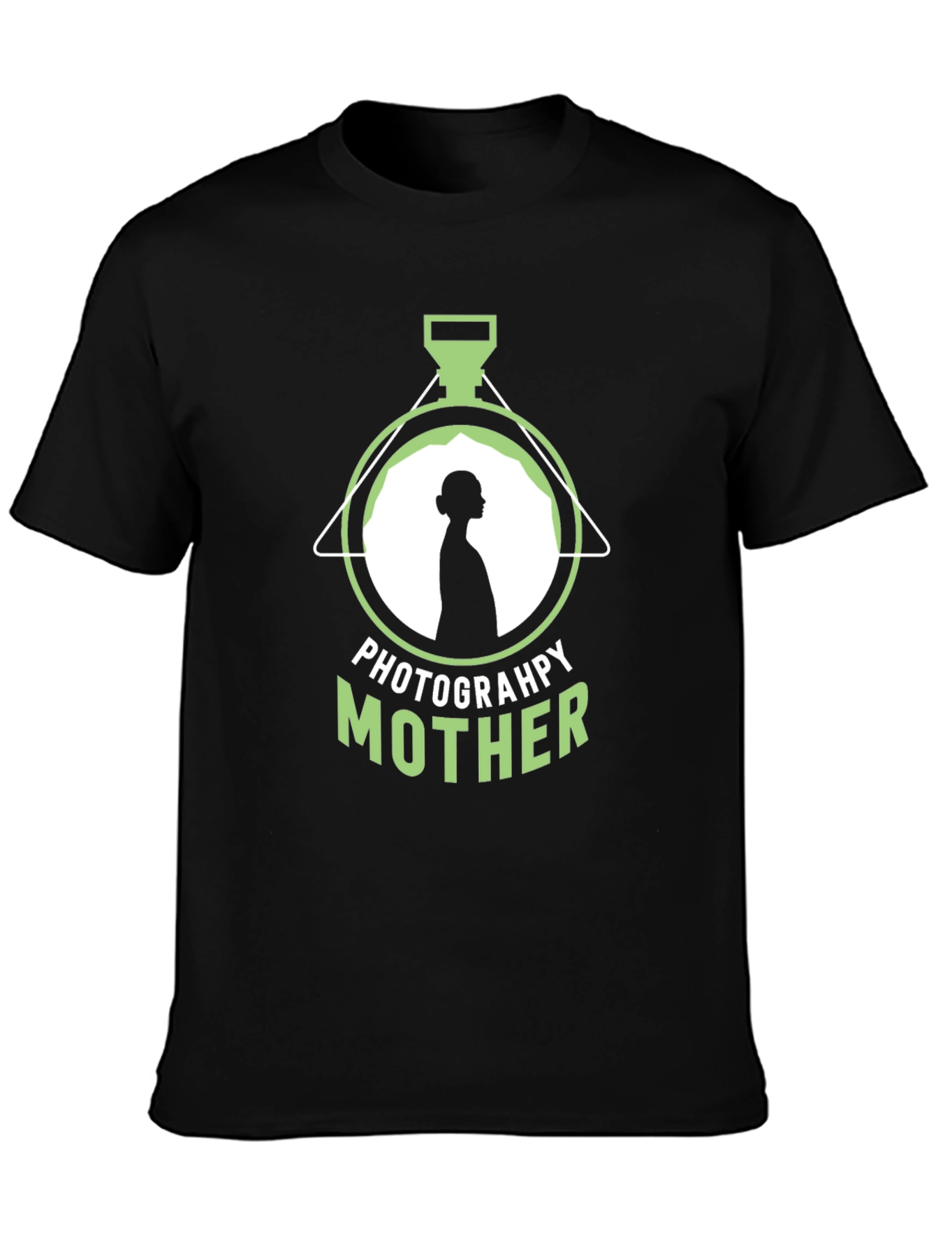 Photography Mother T-Shirt - Black