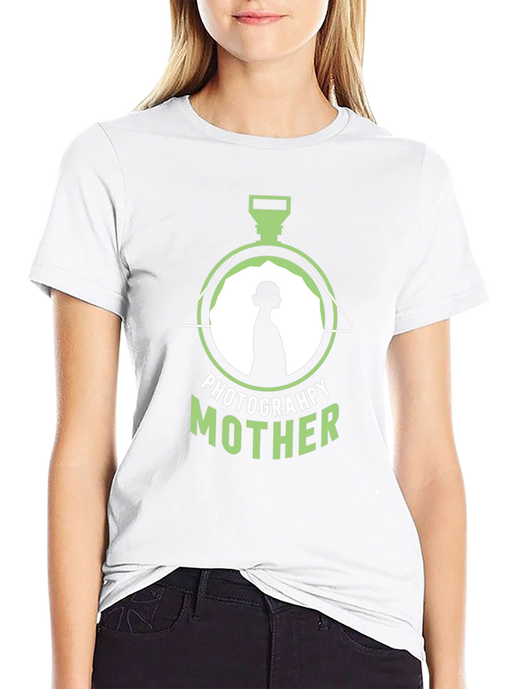 Photography Mother T-Shirt - Black