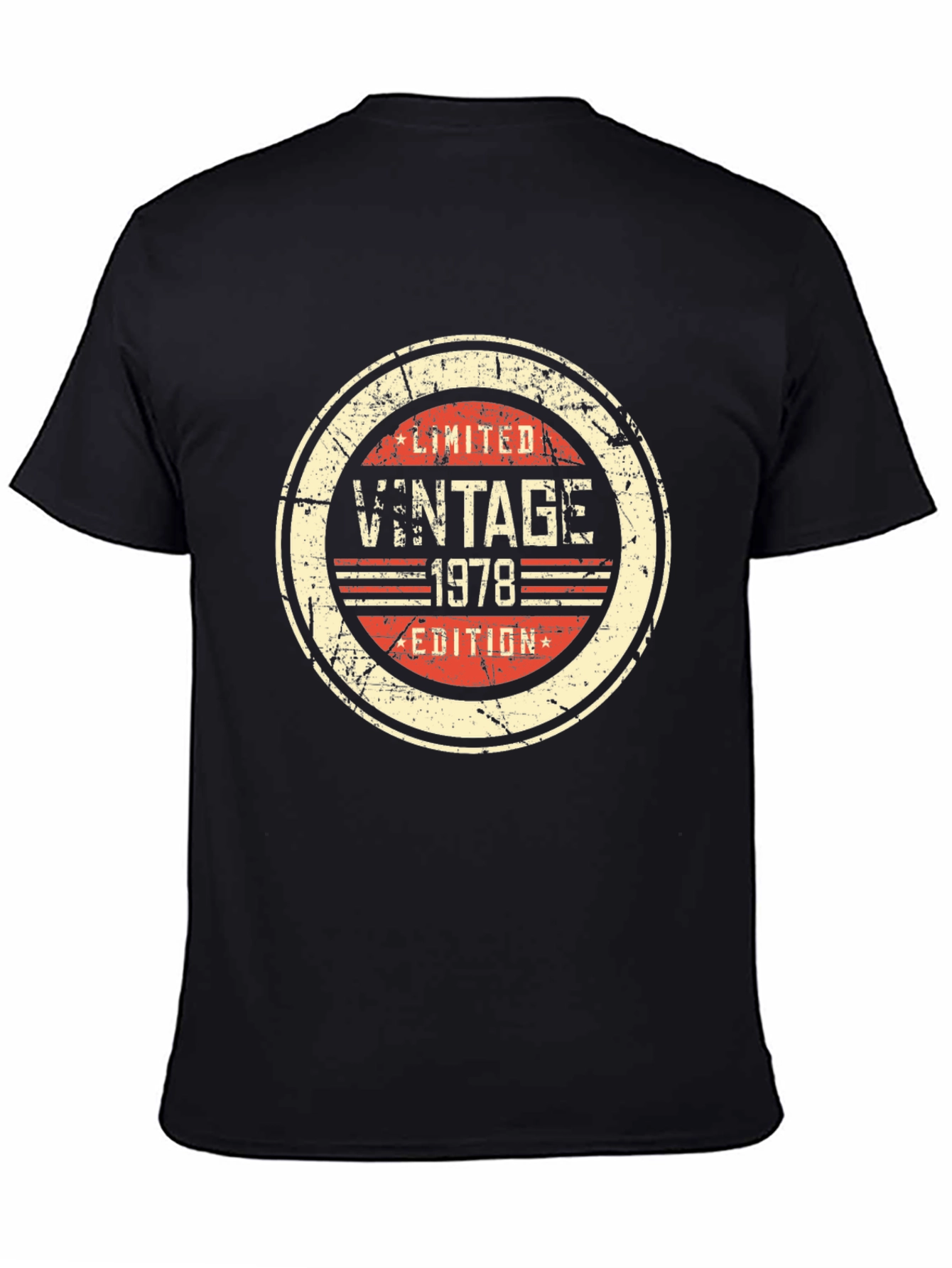 Vintage 1978 Limited Edition Black T-Shirt