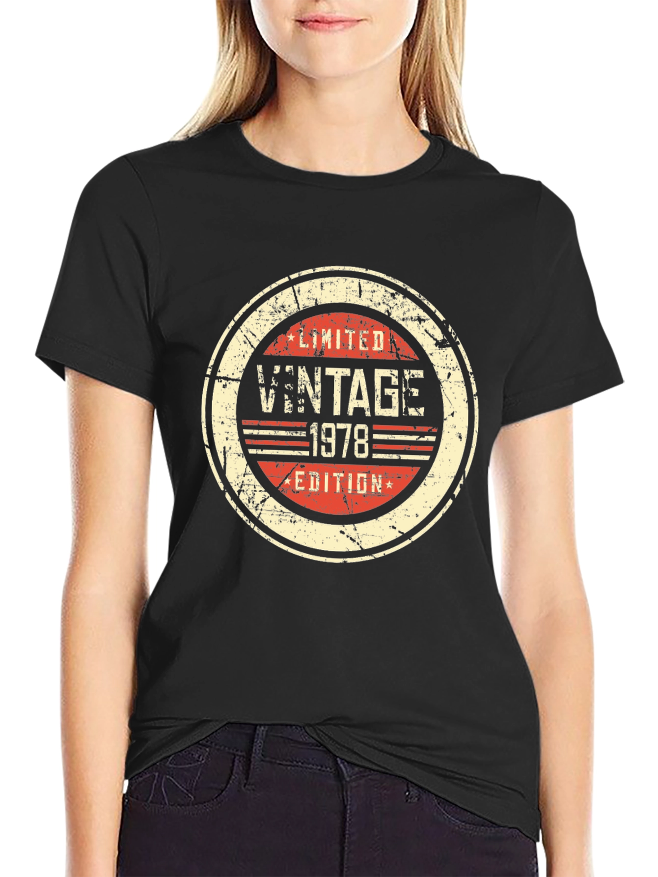 Vintage 1978 Limited Edition Black T-Shirt