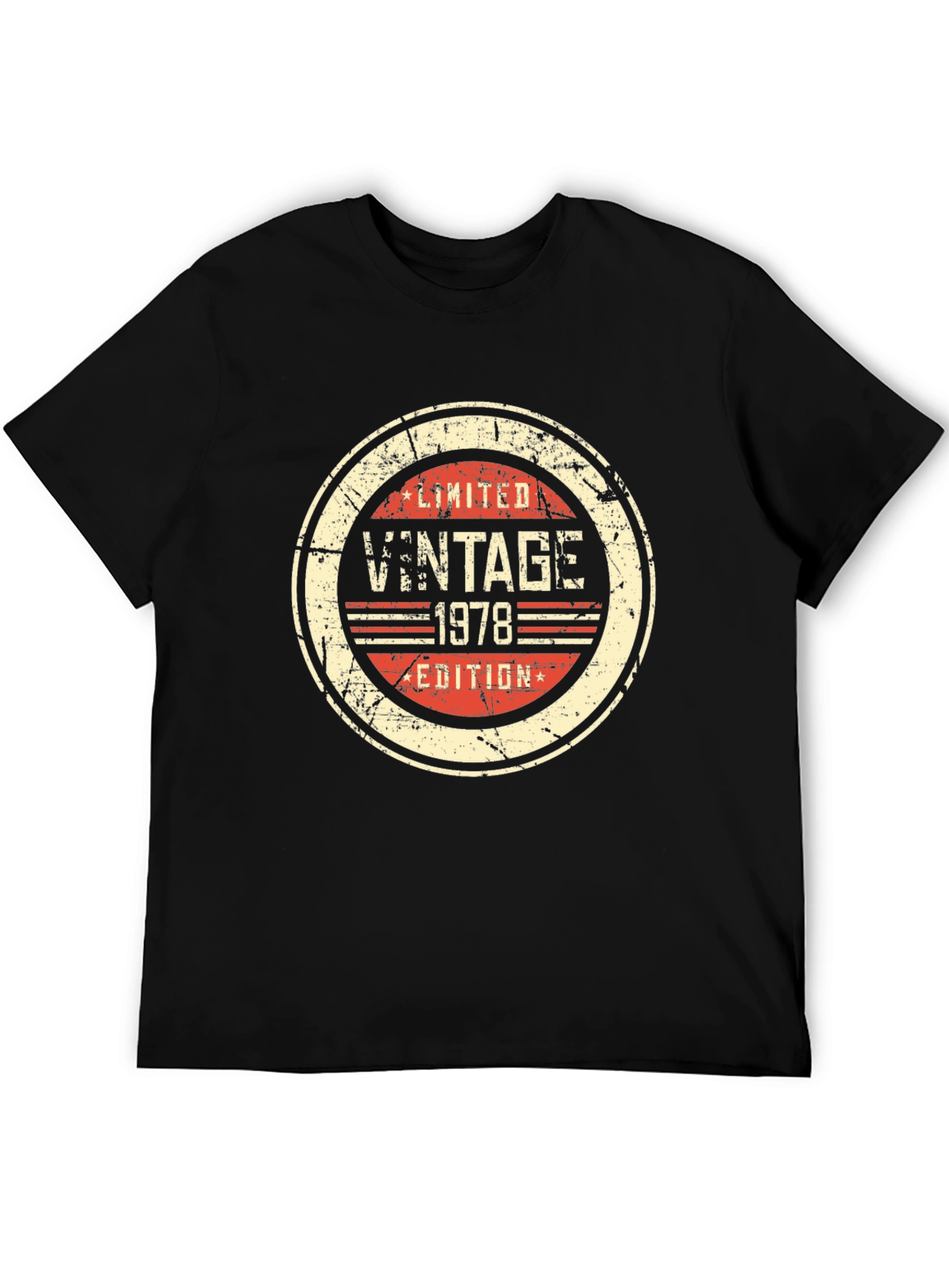 Vintage 1978 Limited Edition Black T-Shirt