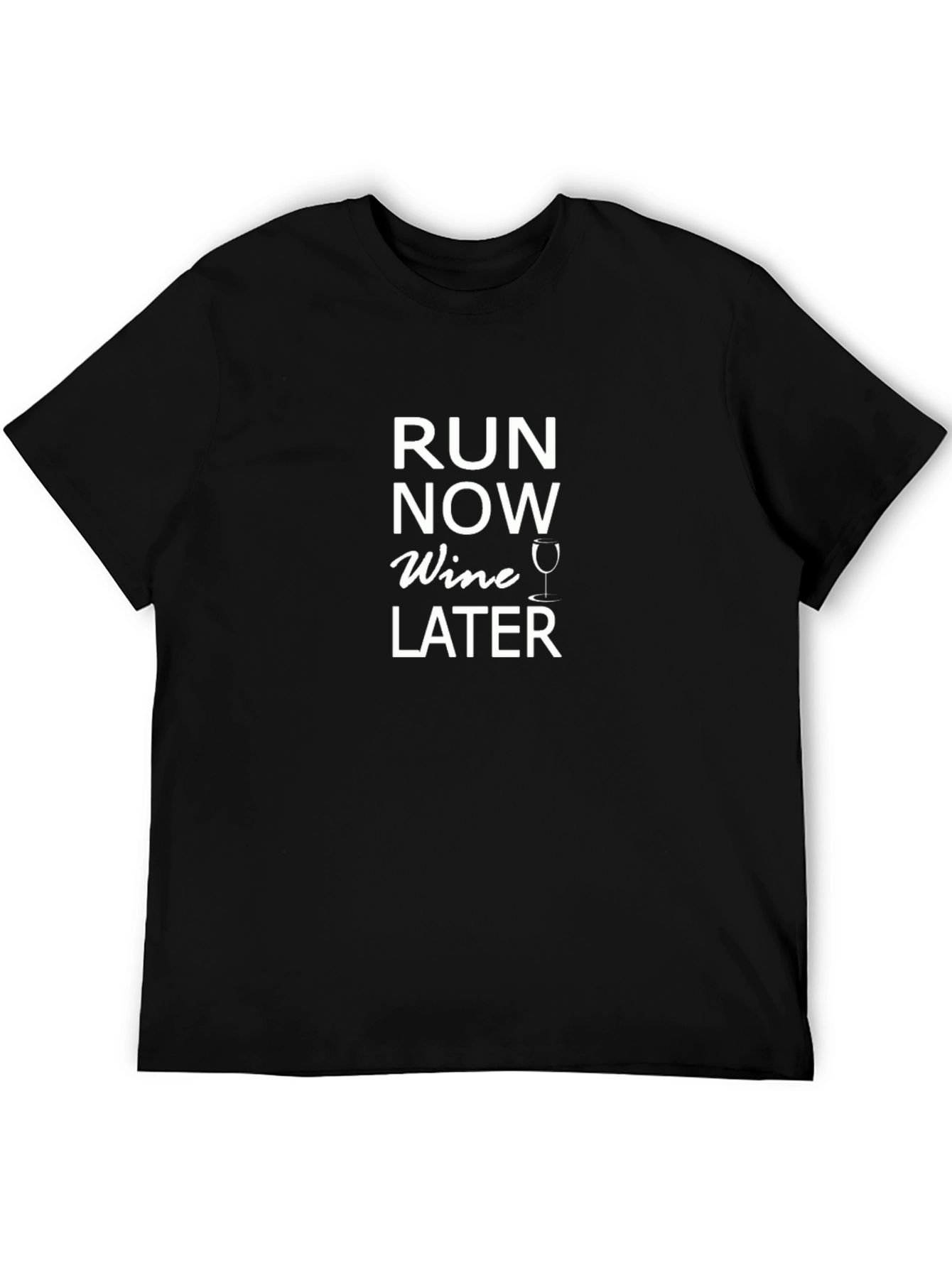 Run Now Wine Later Graphic Tee