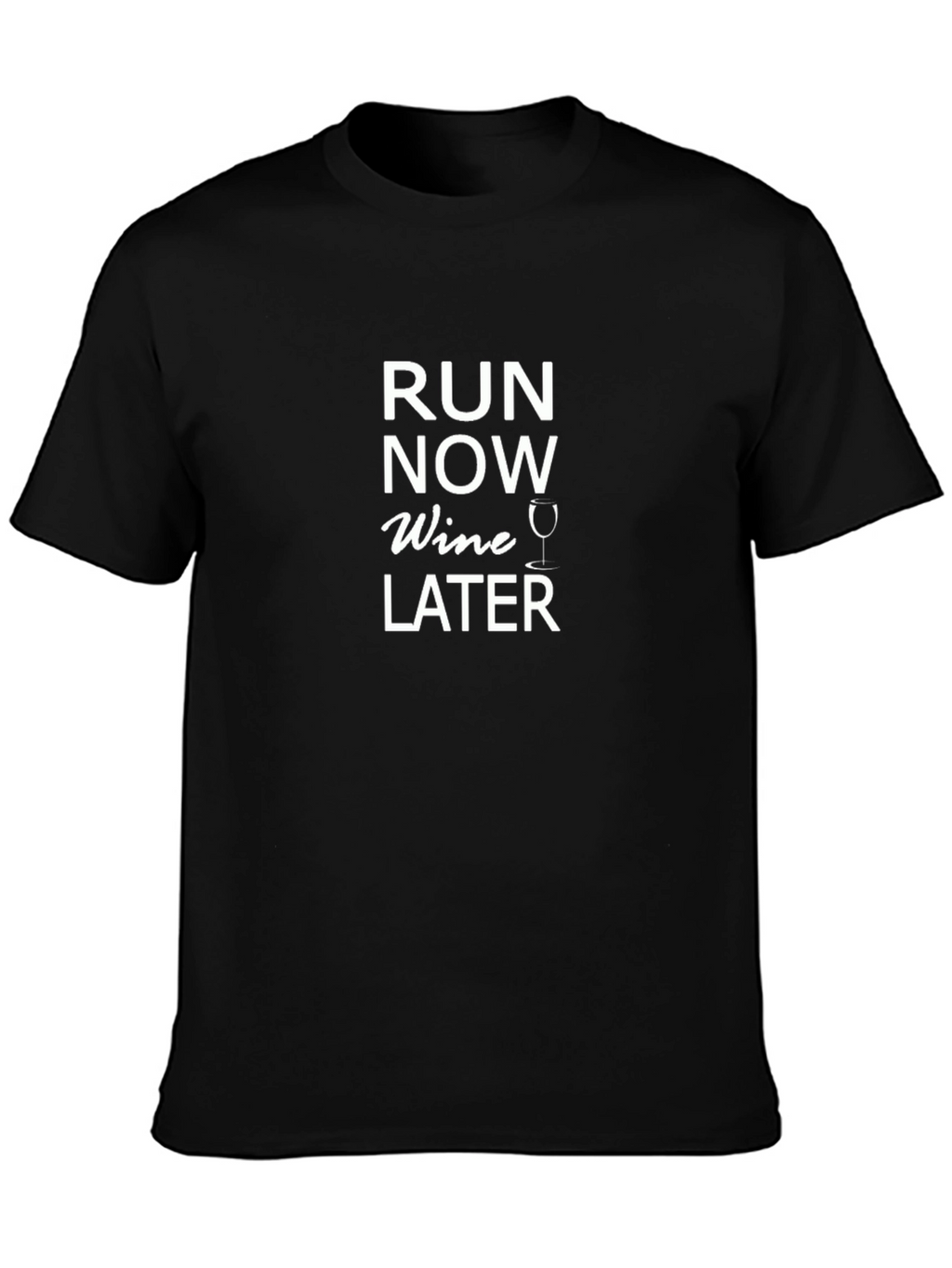 Run Now Wine Later Graphic Tee