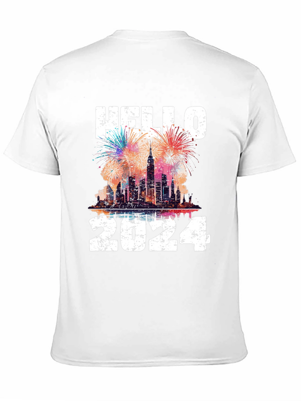 Hello 2024 T-Shirt - New Years Celebration Tee