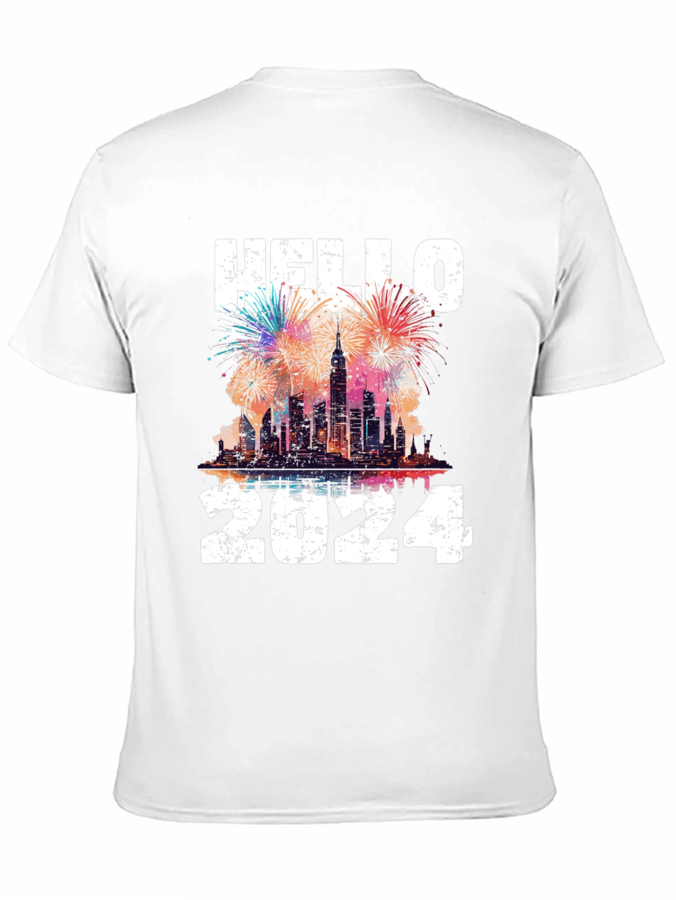 Hello 2024 T-Shirt - New Years Celebration Tee