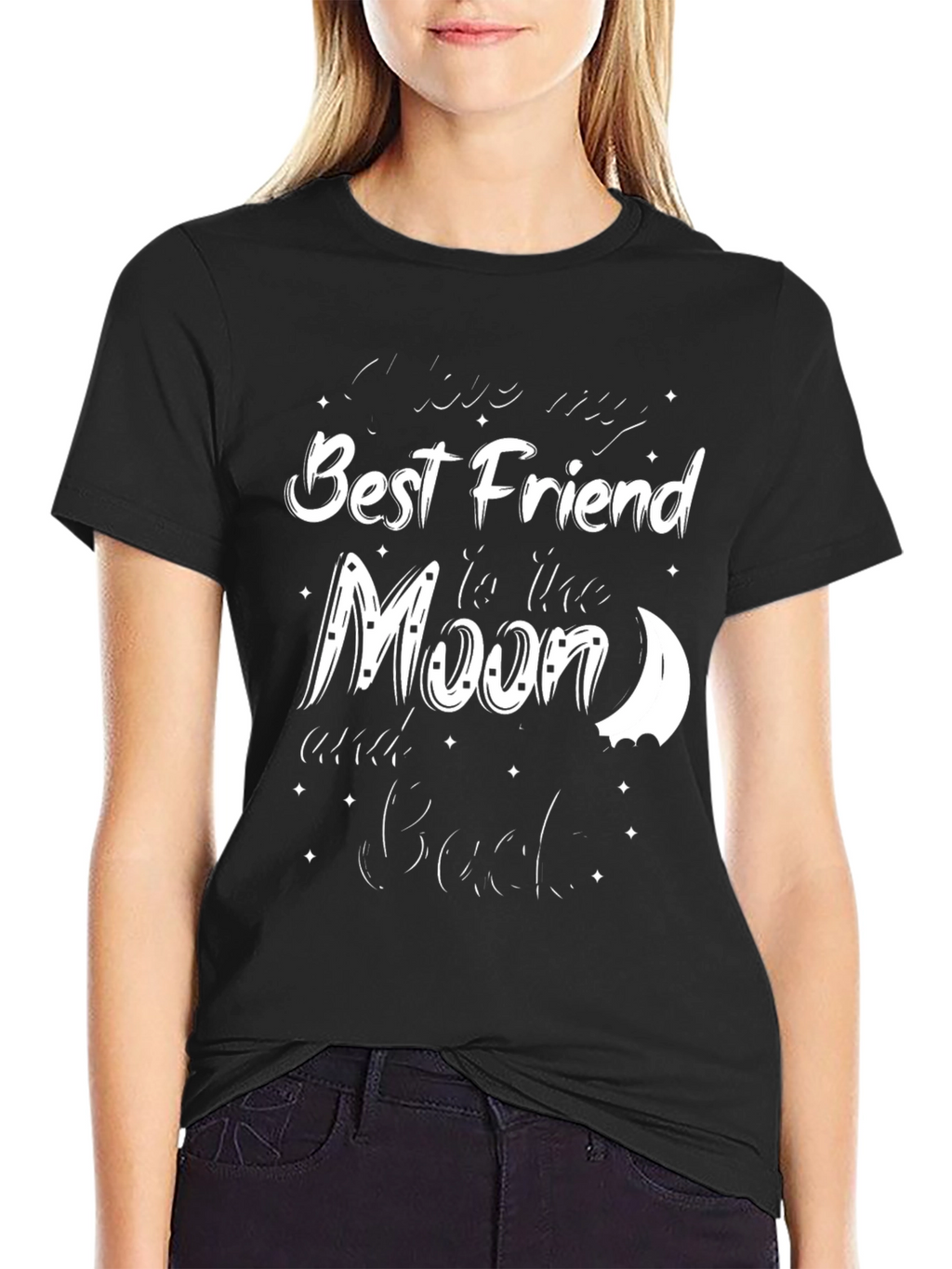 Best Friend To The Moon Graphic Tee