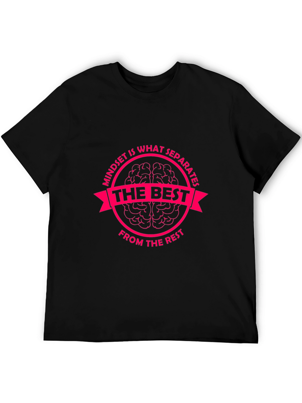 Mindset is What Separates Tee - Motivational Graphic T-Shirt