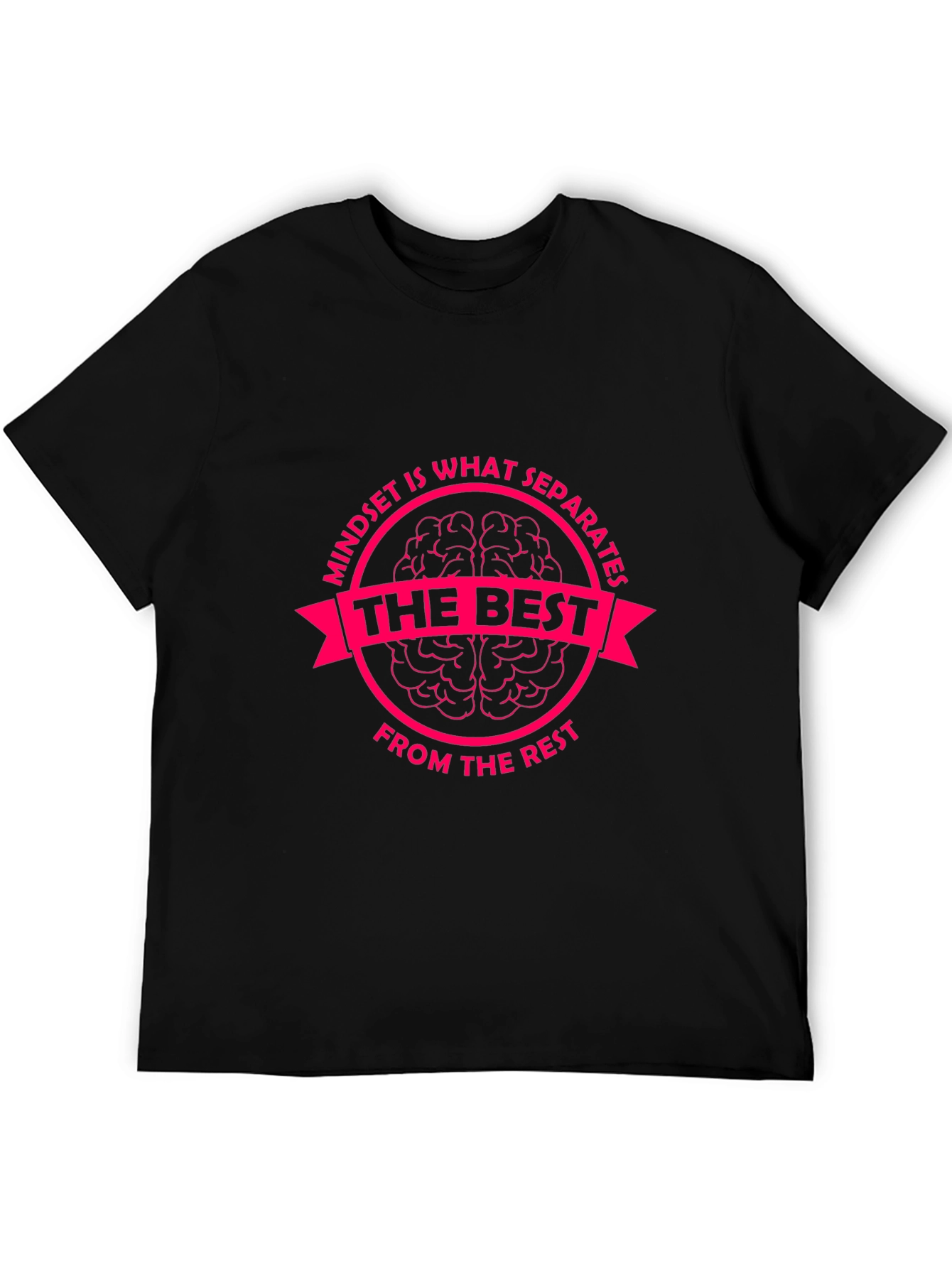 Mindset is What Separates Tee - Motivational Graphic T-Shirt