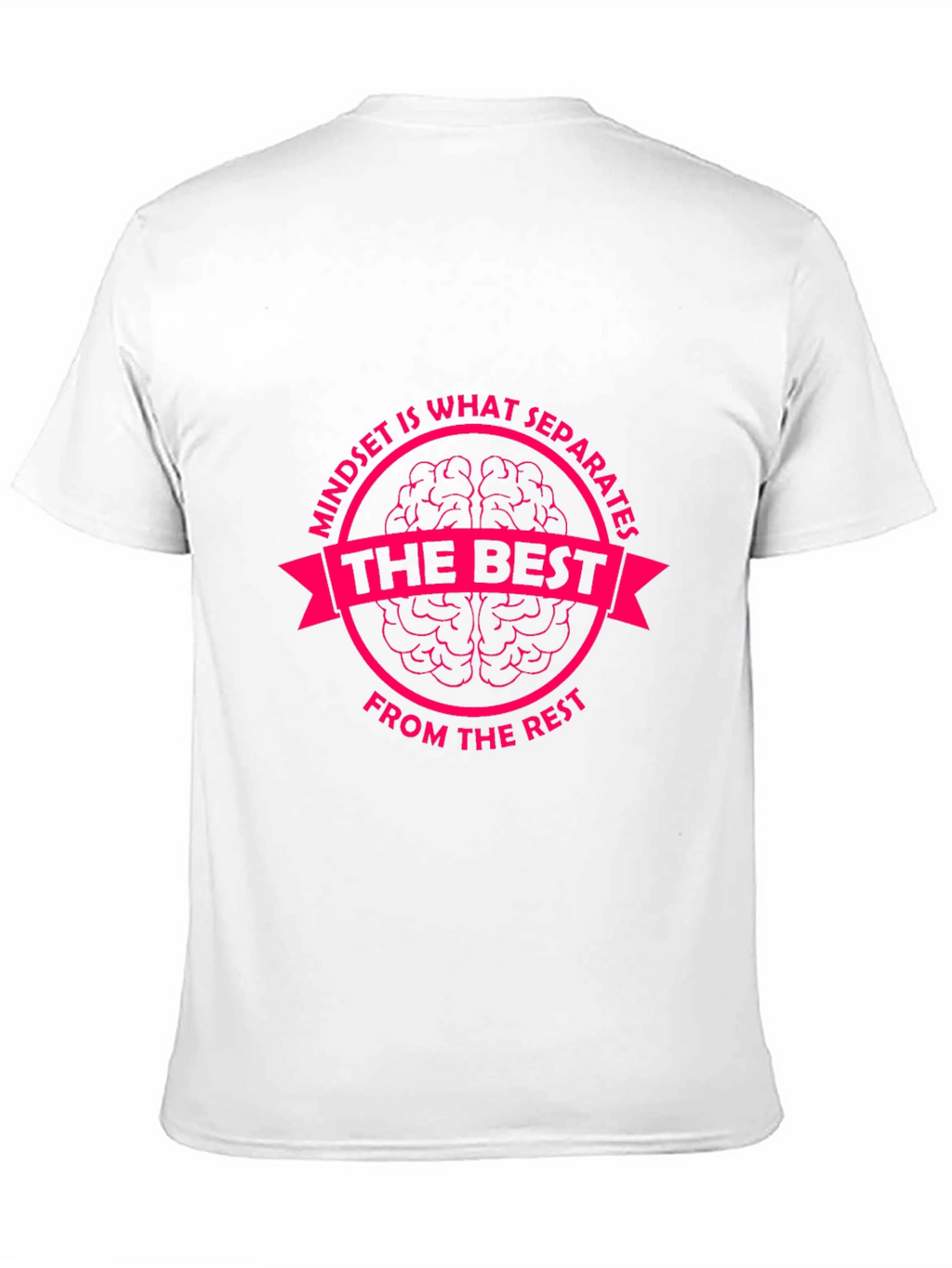Mindset is What Separates Tee - Motivational Graphic T-Shirt