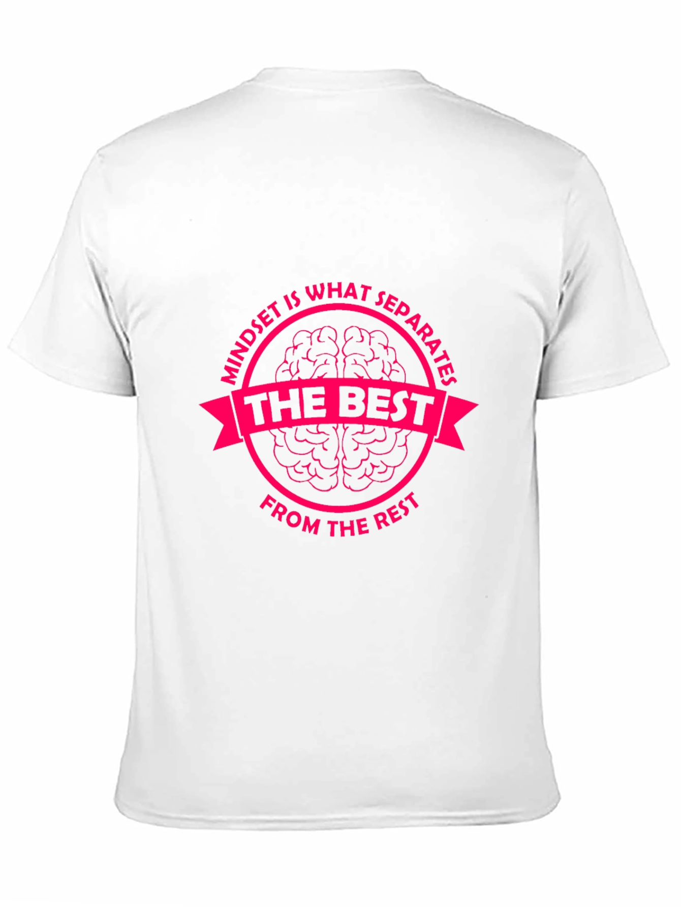 Mindset is What Separates Tee - Motivational Graphic T-Shirt