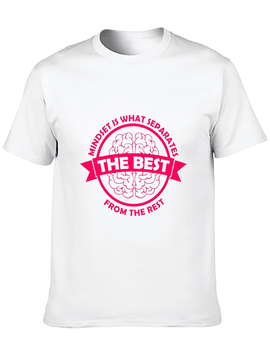 Mindset is What Separates Tee - Motivational Graphic T-Shirt