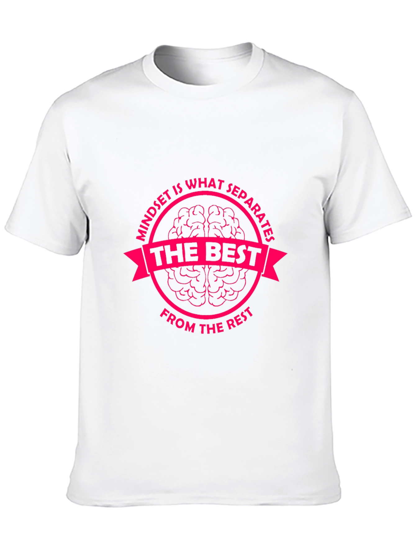 Mindset is What Separates Tee - Motivational Graphic T-Shirt