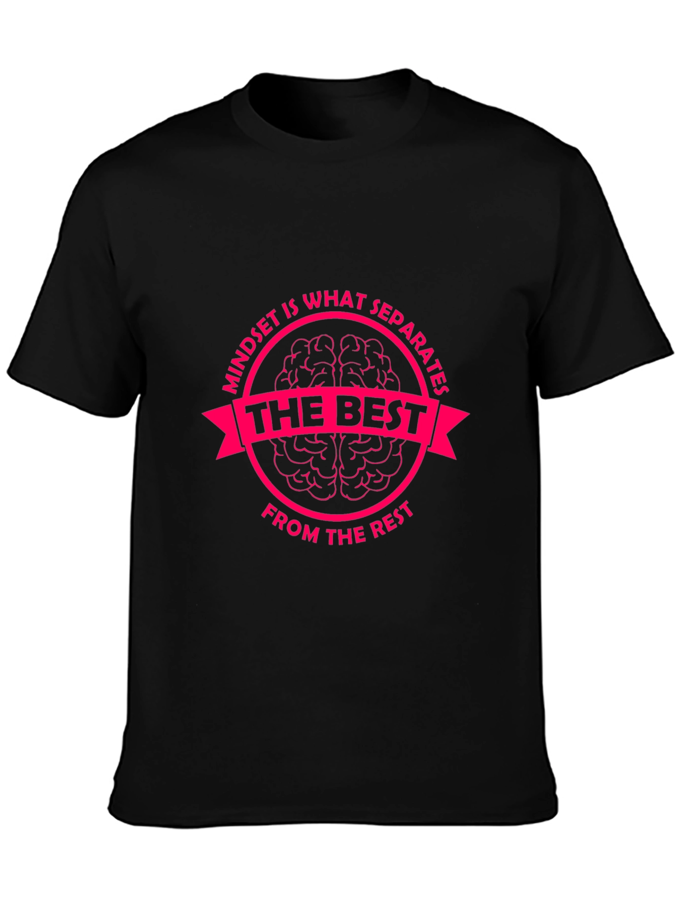 Mindset is What Separates Tee - Motivational Graphic T-Shirt