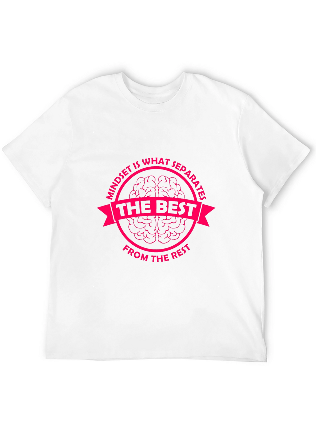 Mindset is What Separates Tee - Motivational Graphic T-Shirt