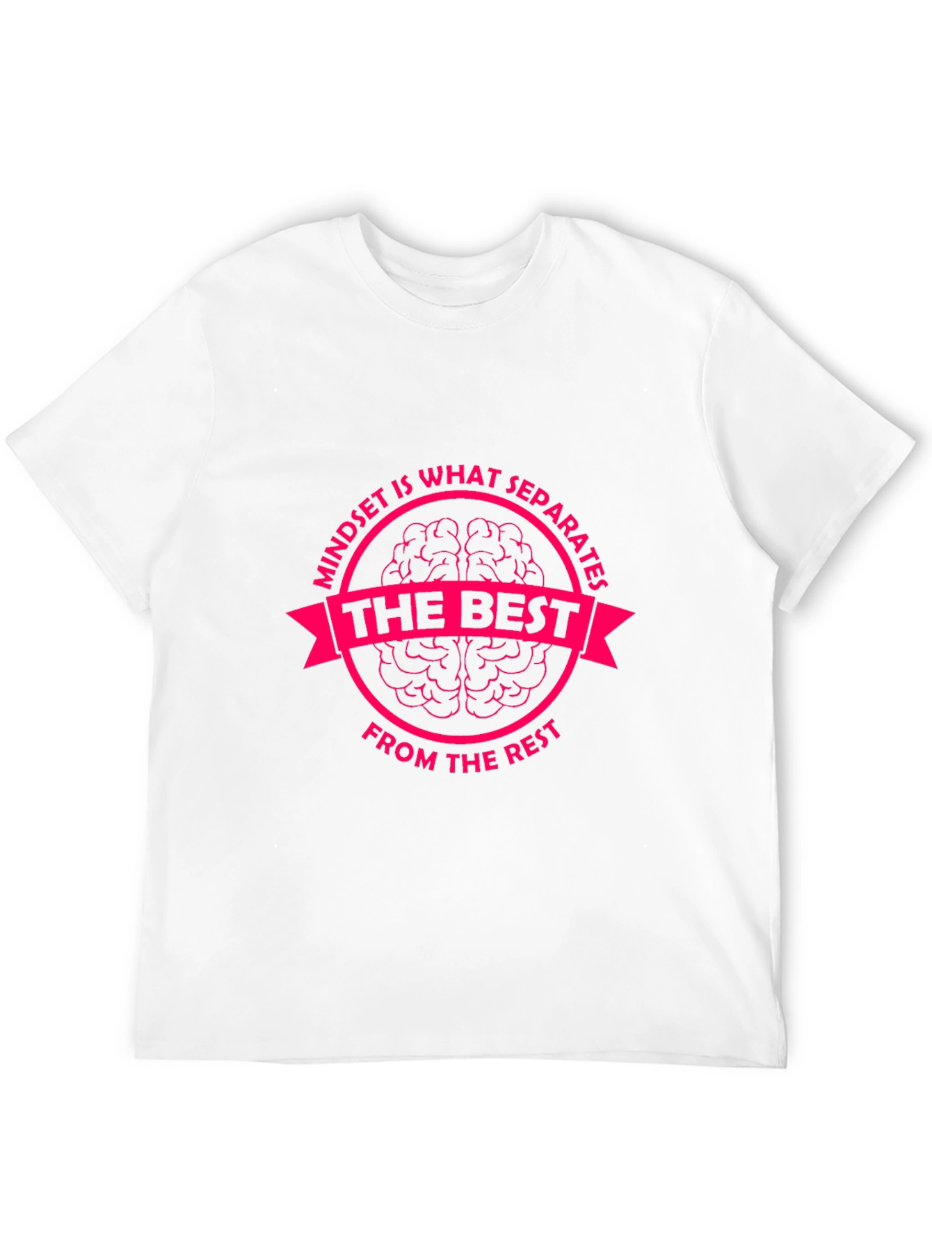 Mindset is What Separates Tee - Motivational Graphic T-Shirt