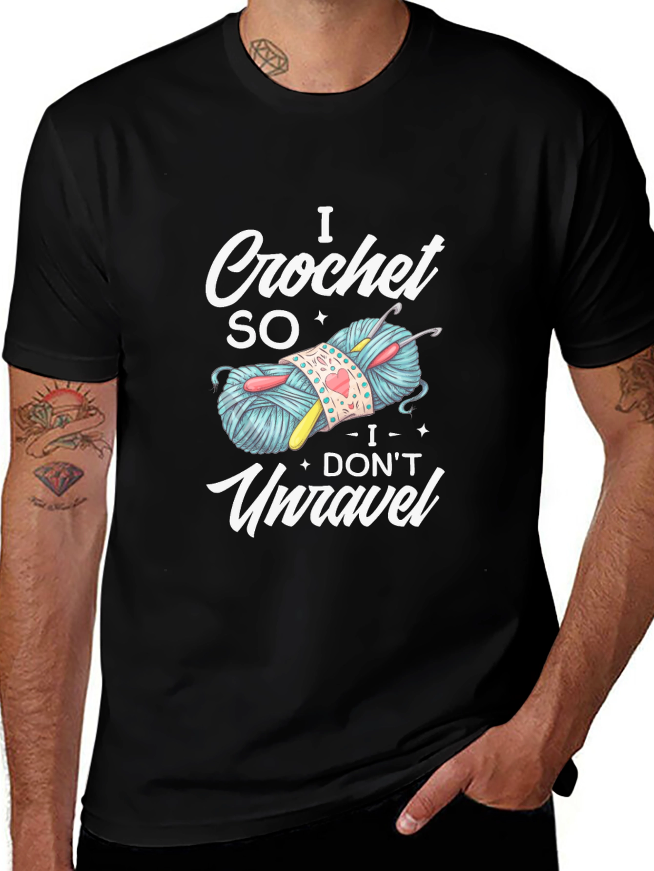 I Crochet So I Dont Unravel T-Shirt