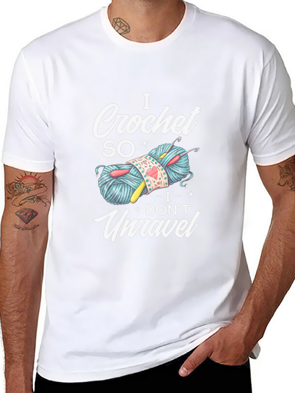 I Crochet So I Dont Unravel T-Shirt