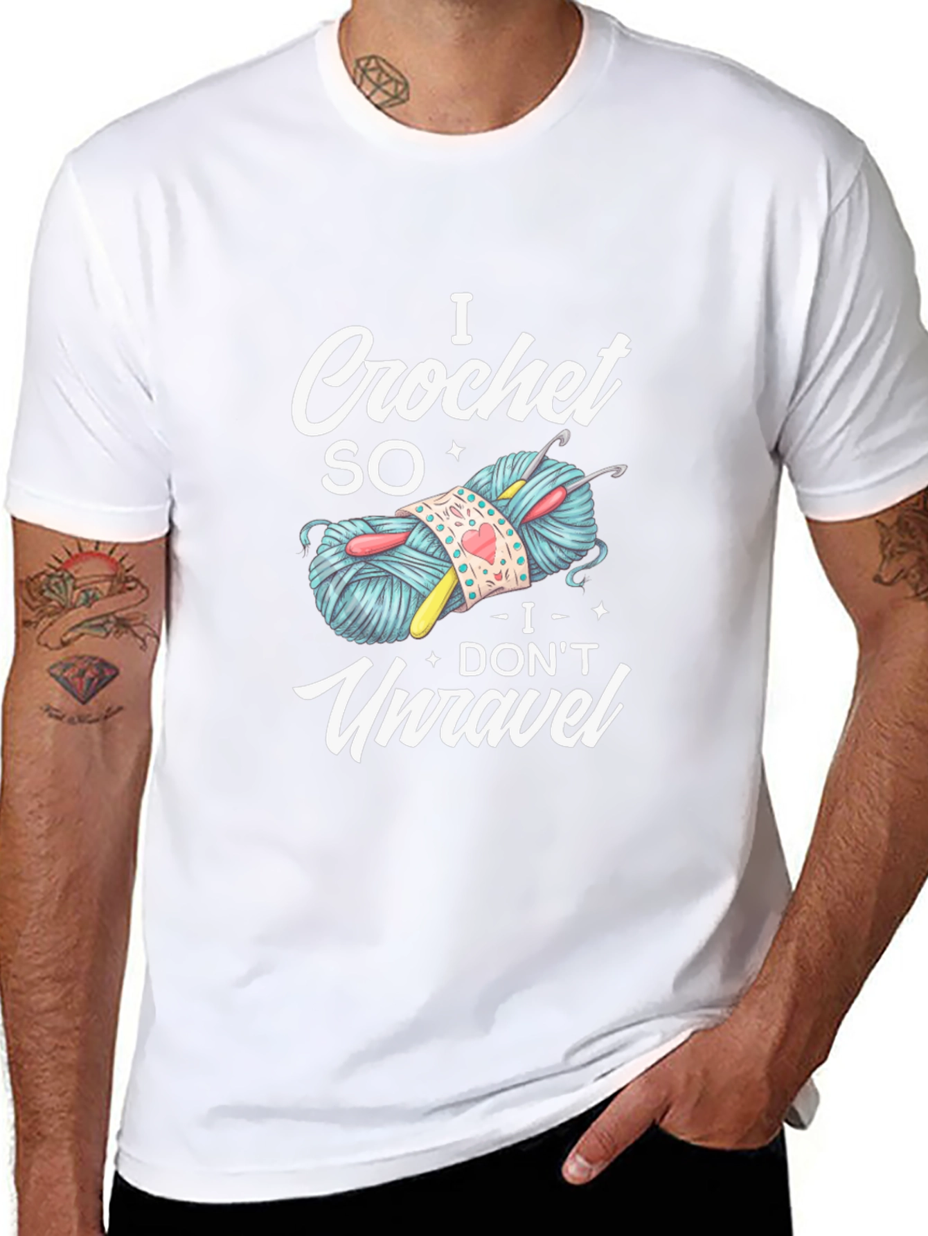 I Crochet So I Dont Unravel T-Shirt