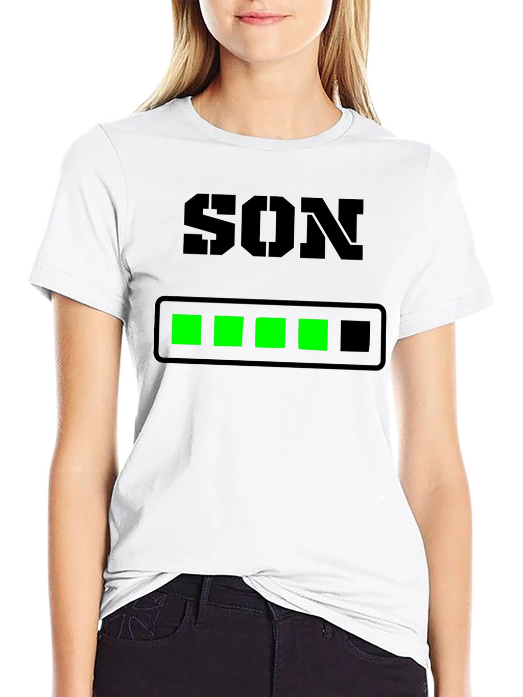 Son Loading Bar T-Shirt - Gamer Dad Tee