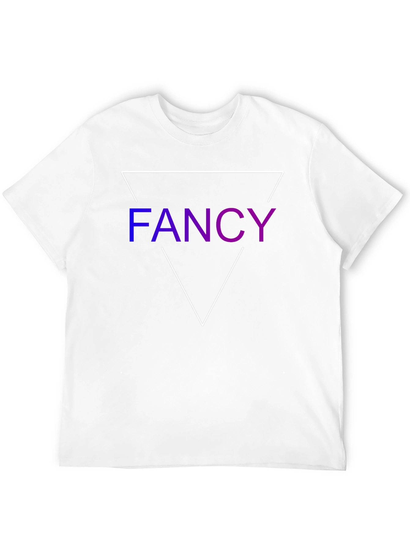 Fancy Triangle Graphic Tee - Trendy Style