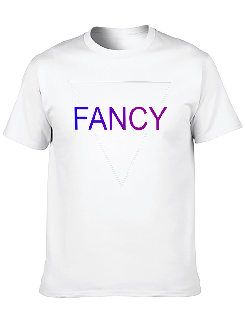 Fancy Triangle Graphic Tee - Trendy Style