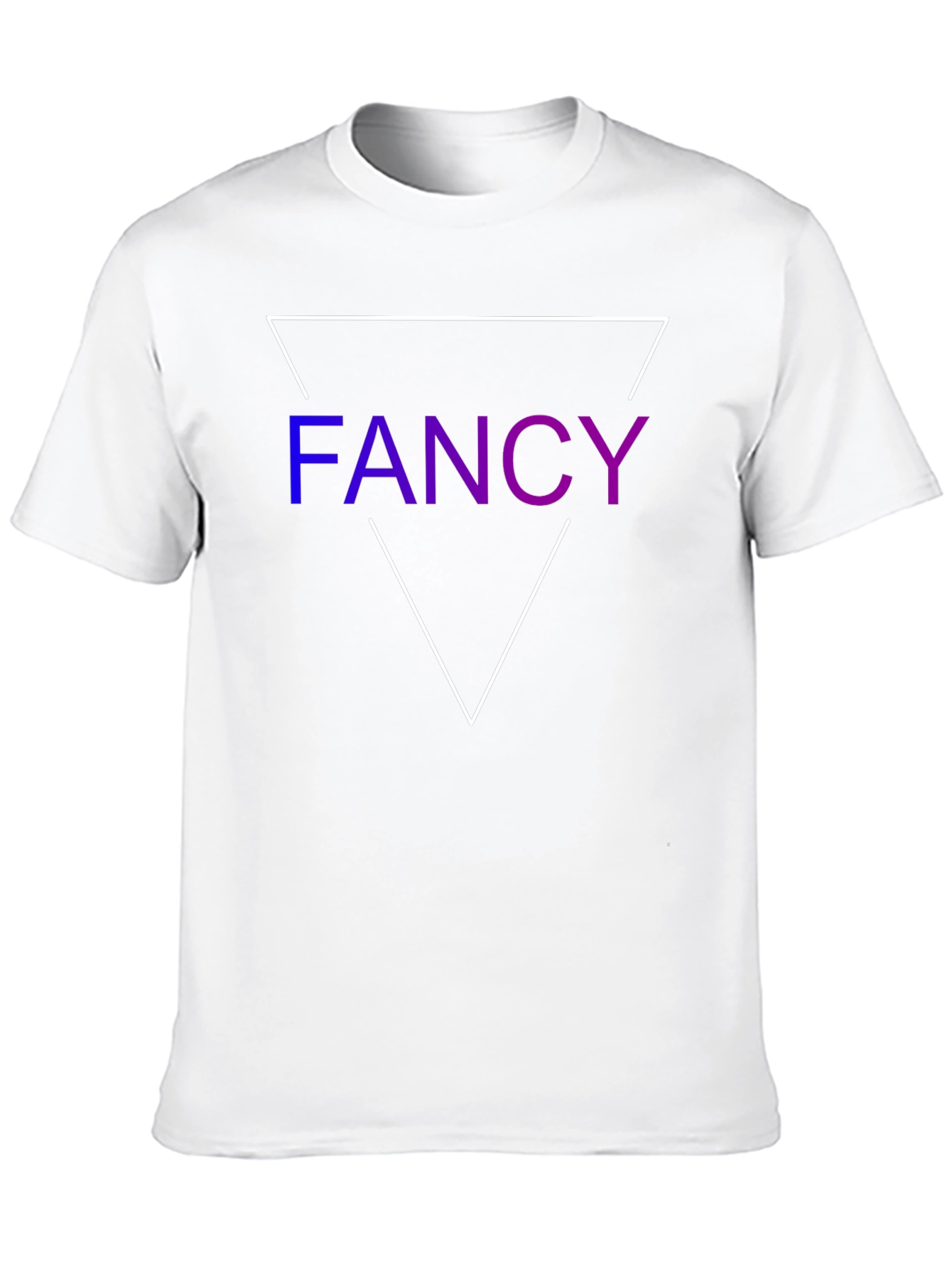 Fancy Triangle Graphic Tee - Trendy Style