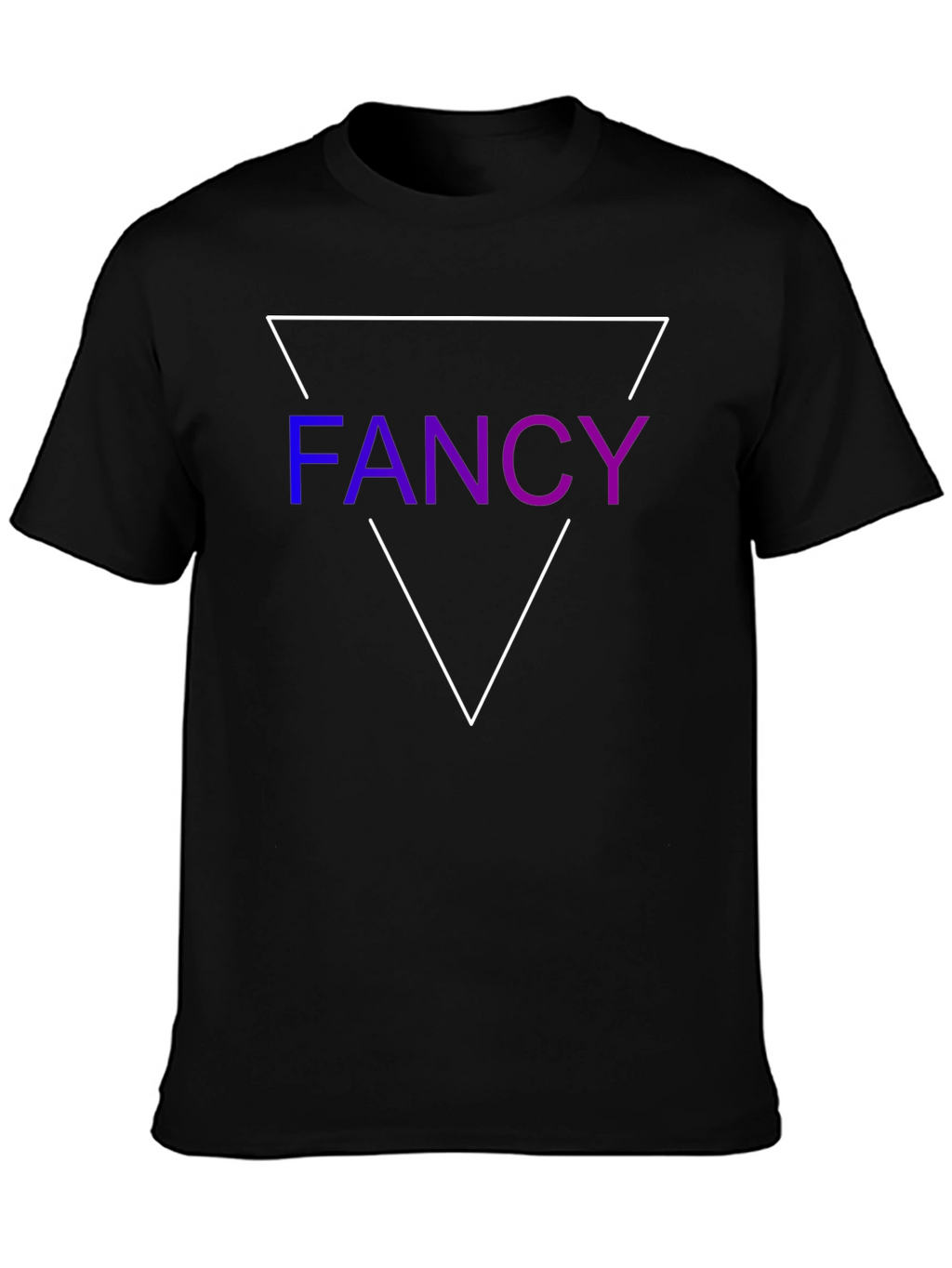 Fancy Triangle Graphic Tee - Trendy Style