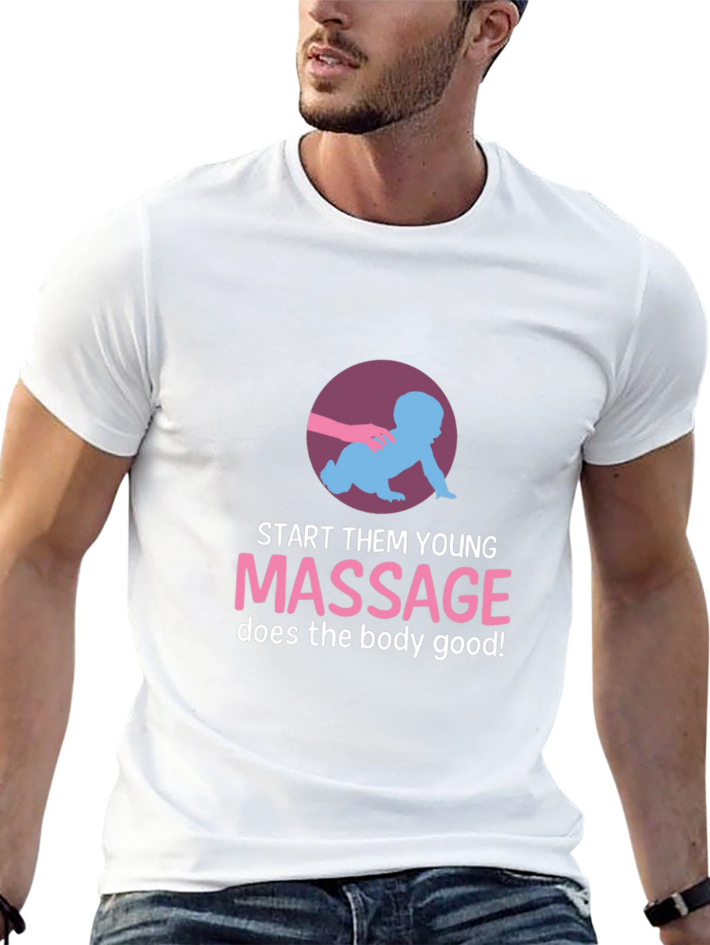 Start Them Young Massage T-Shirt