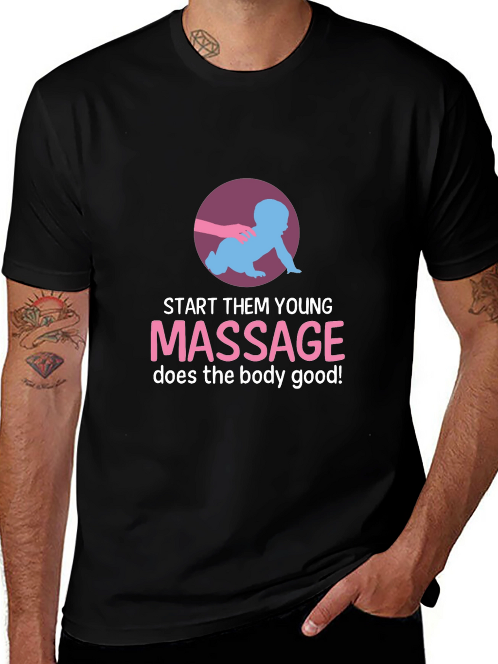 Start Them Young Massage T-Shirt