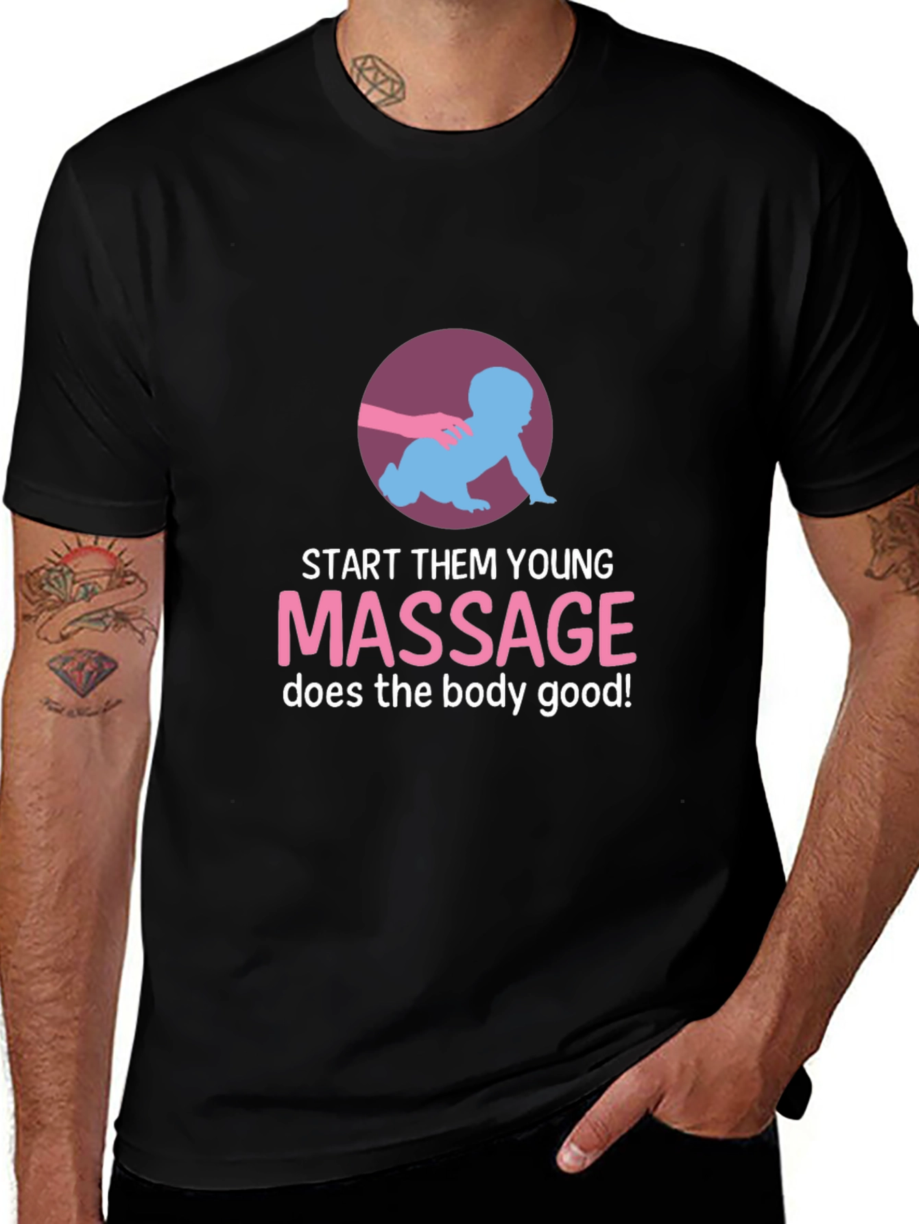 Start Them Young Massage T-Shirt