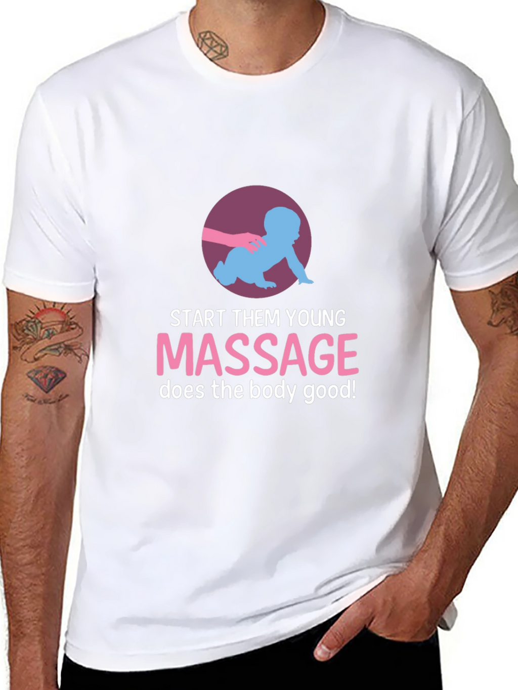 Start Them Young Massage T-Shirt