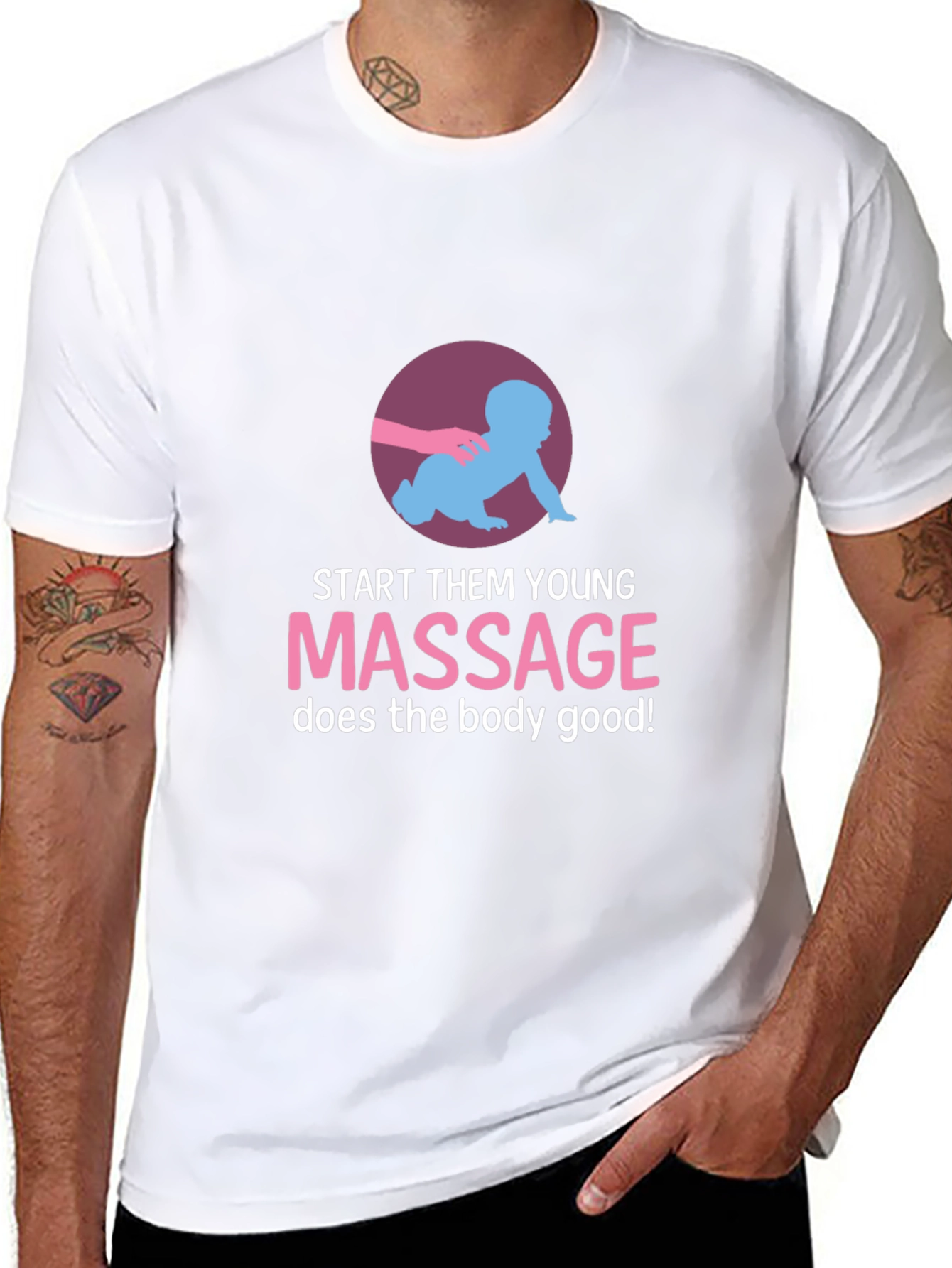 Start Them Young Massage T-Shirt