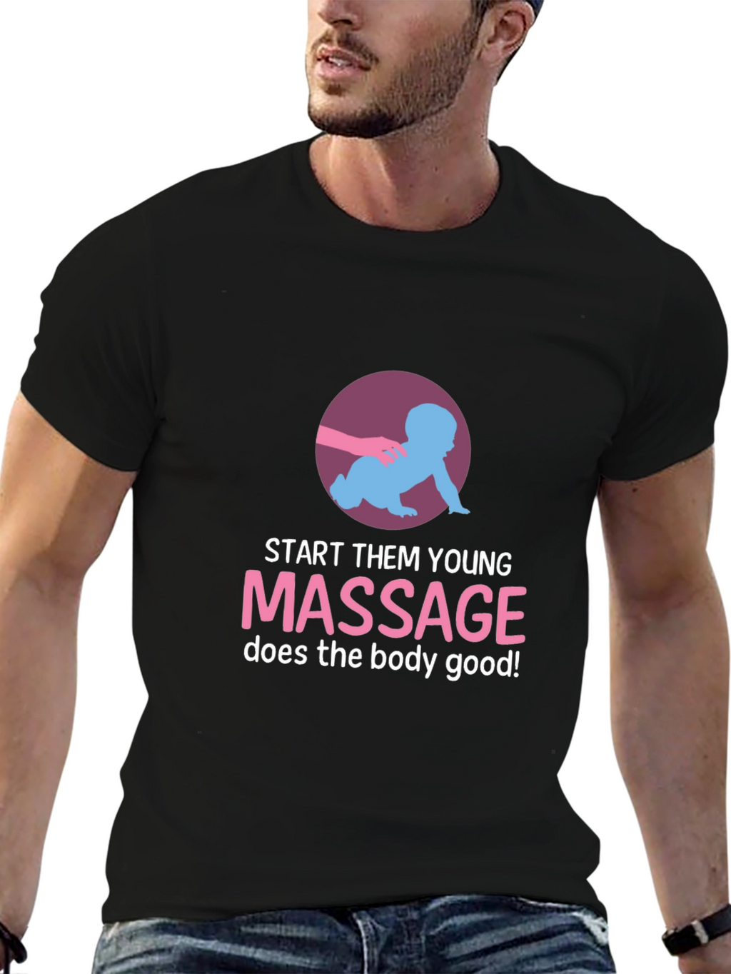 Start Them Young Massage T-Shirt