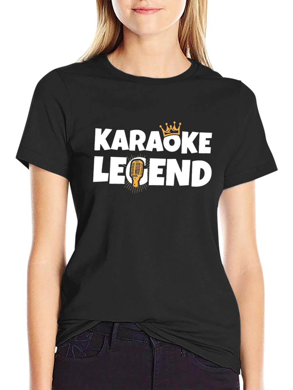 Karaoke Legend Black T-Shirt