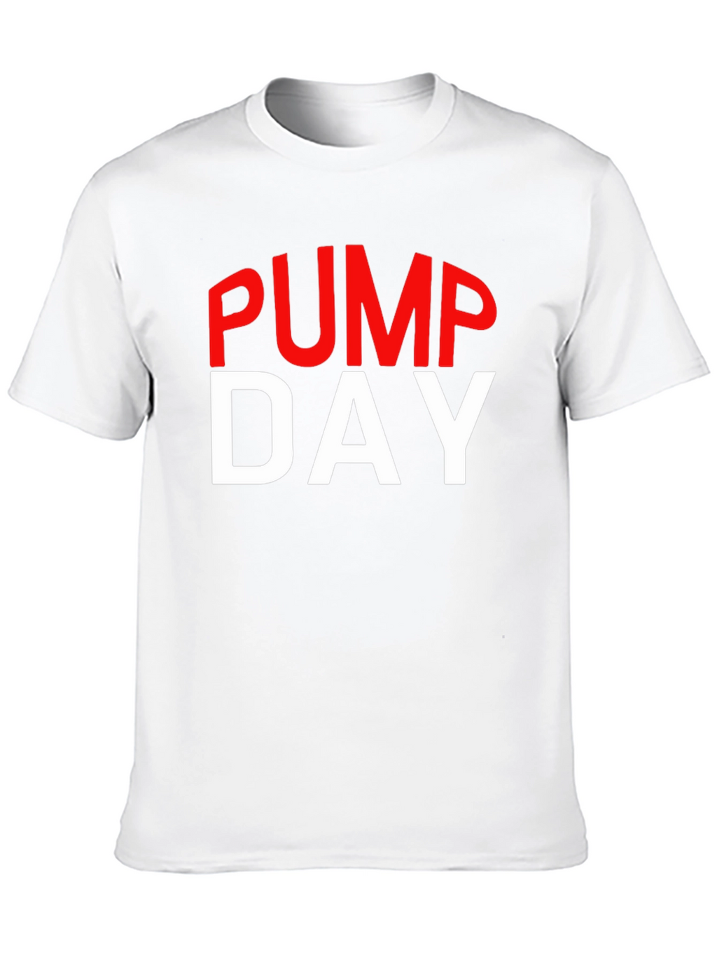 Pump Day Gym Workout T-Shirt - Black