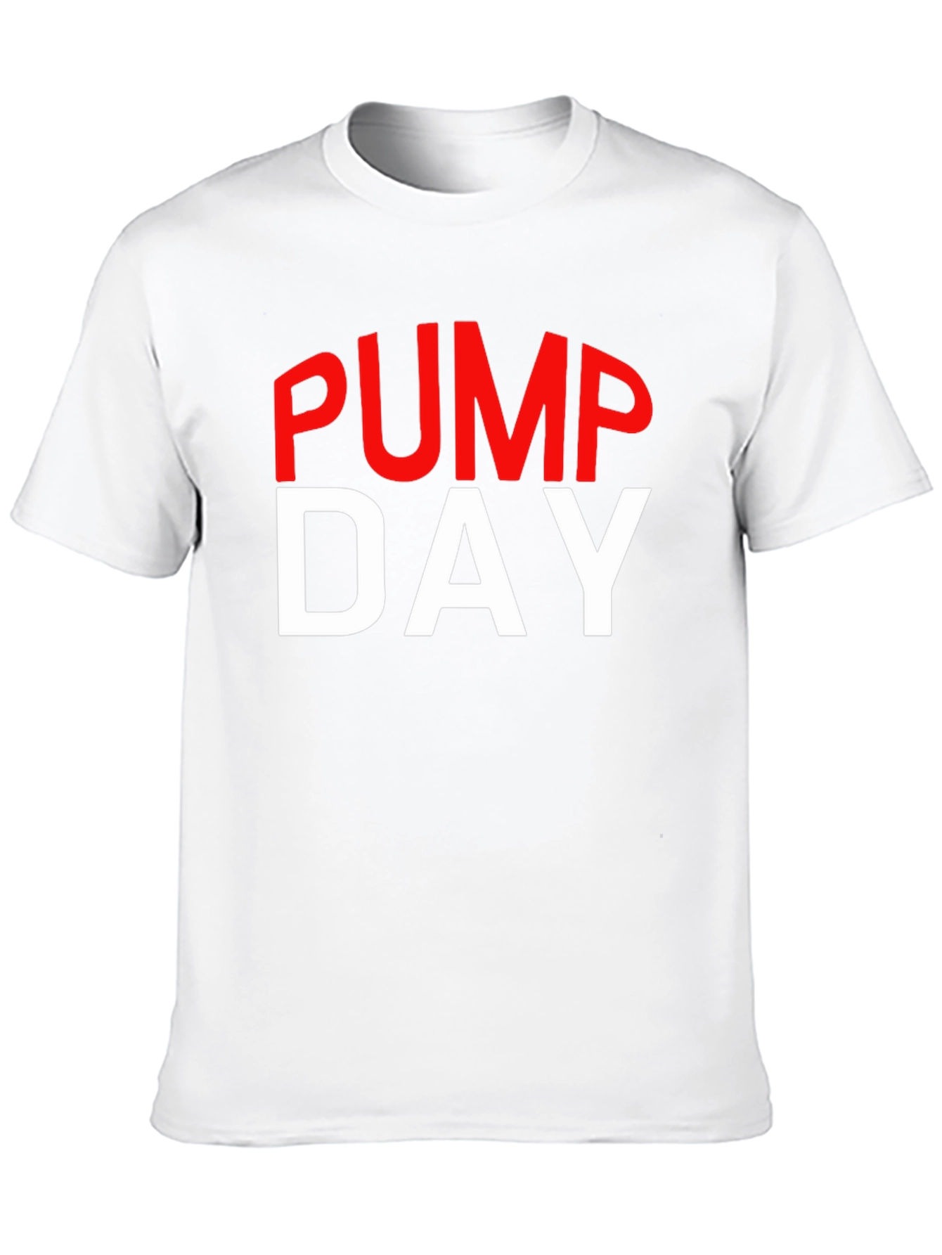 Pump Day Gym Workout T-Shirt - Black