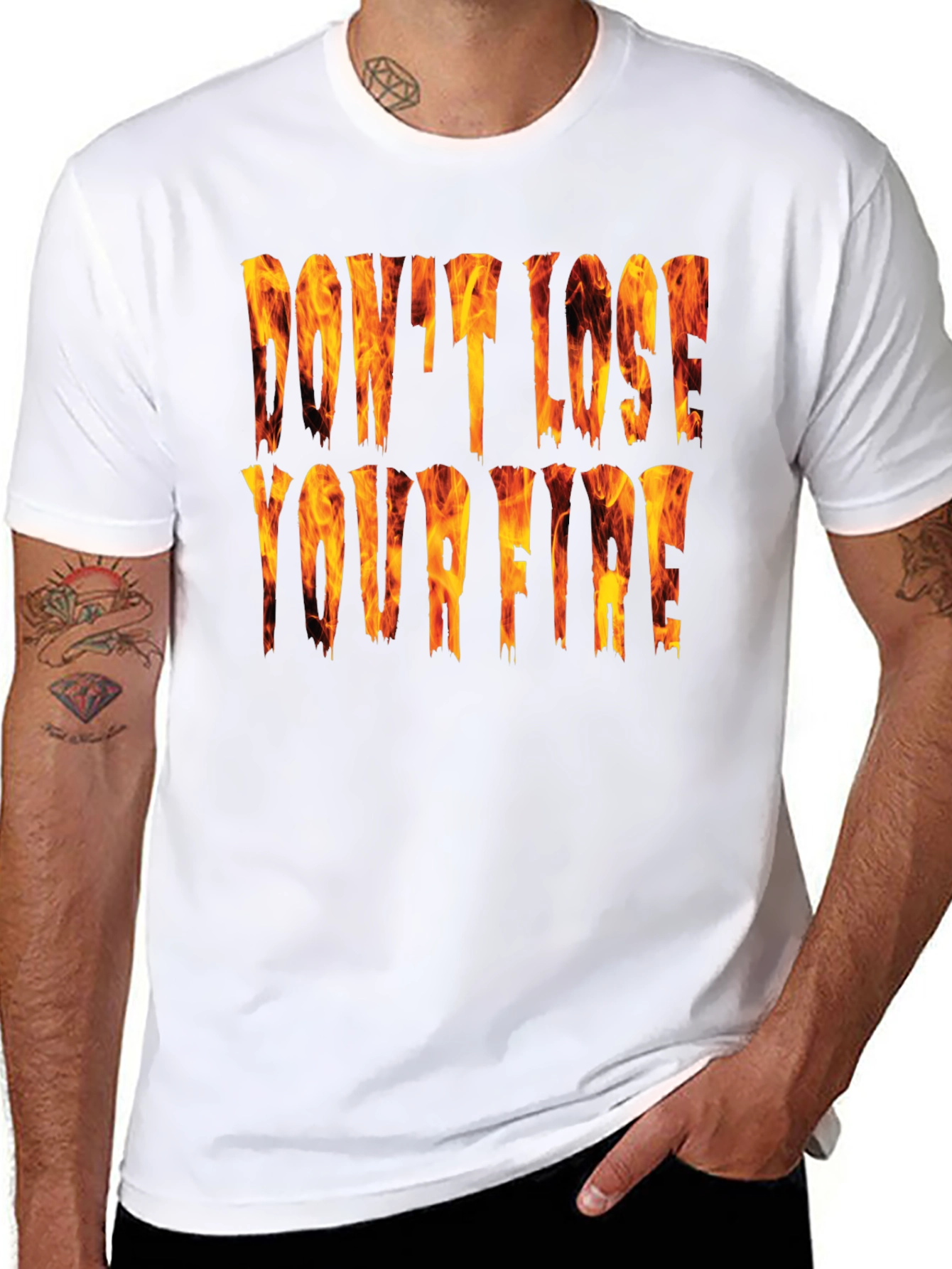 Dont Lose Your Fire Graphic Tee