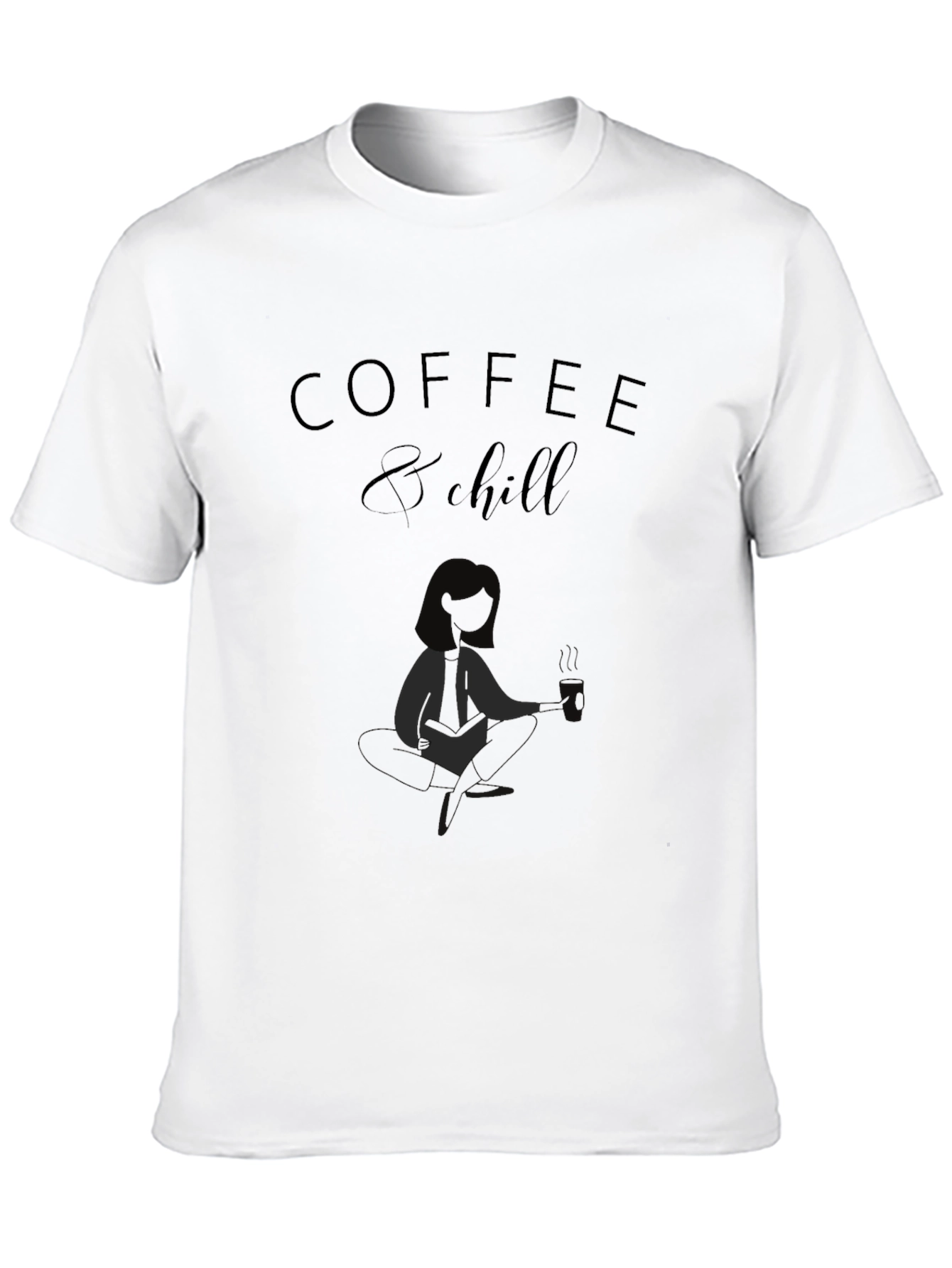 Coffee & Chill Graphic T-Shirt