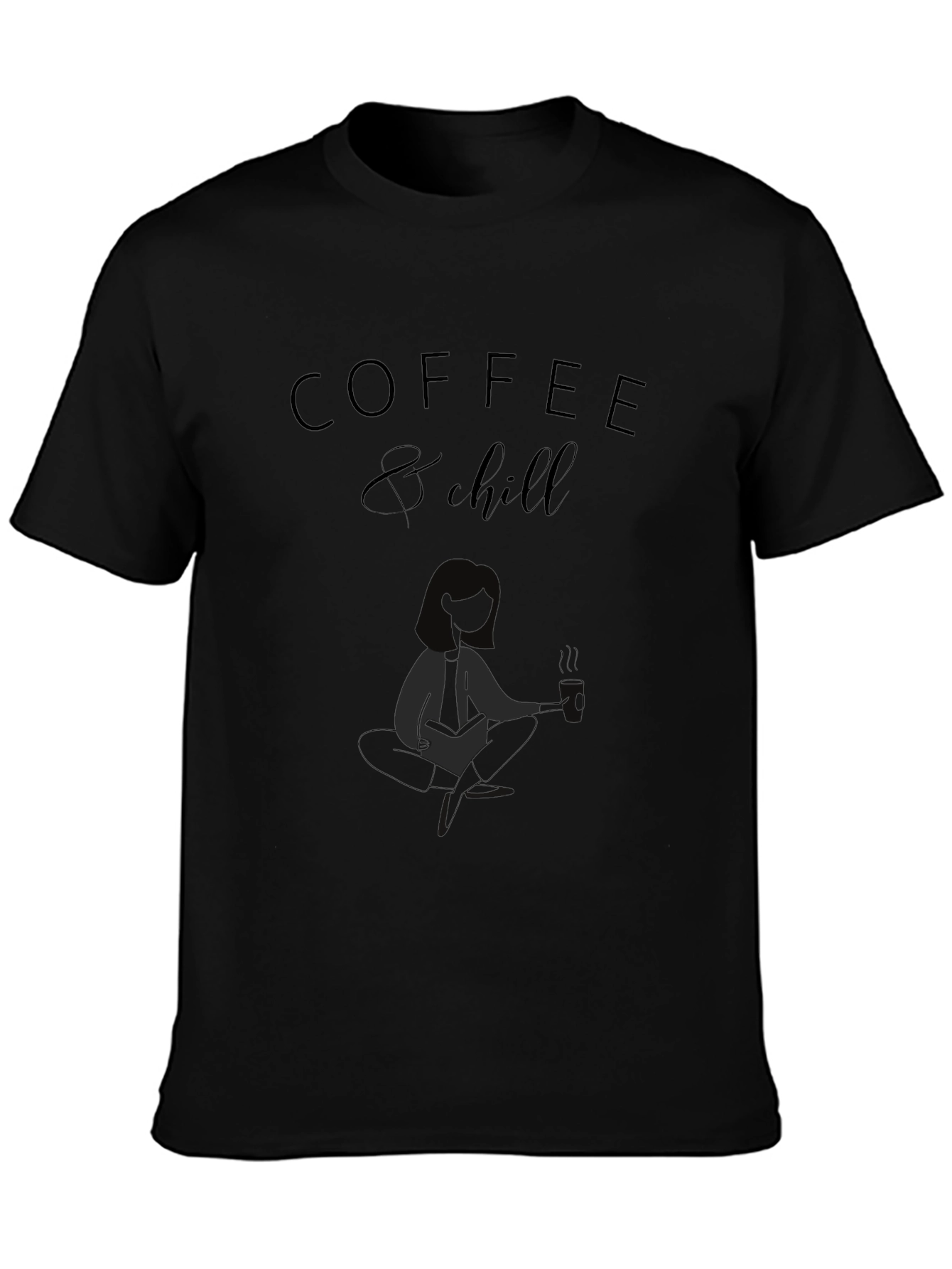 Coffee & Chill Graphic T-Shirt