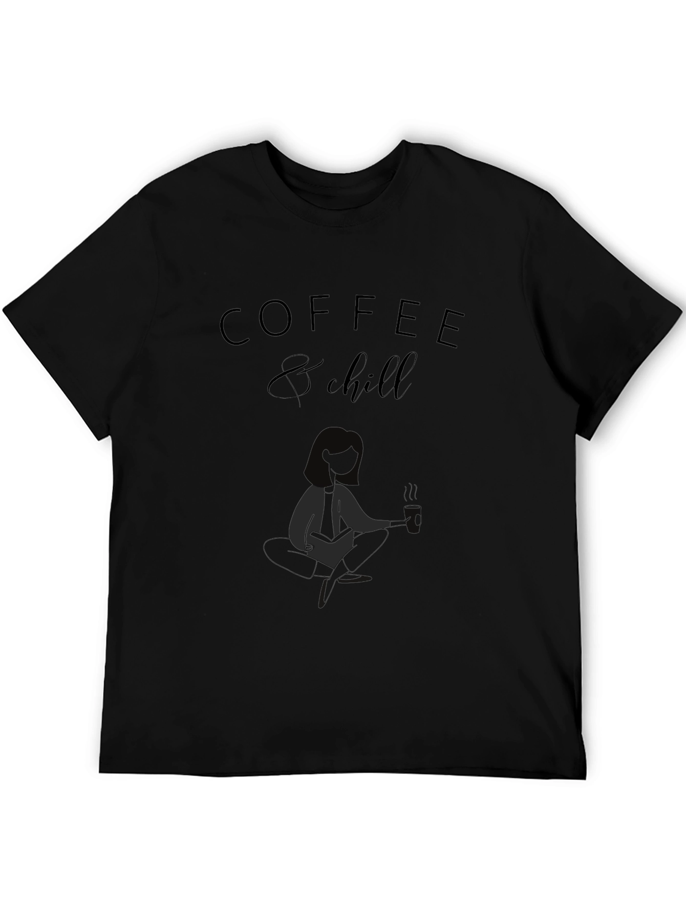Coffee & Chill Graphic T-Shirt